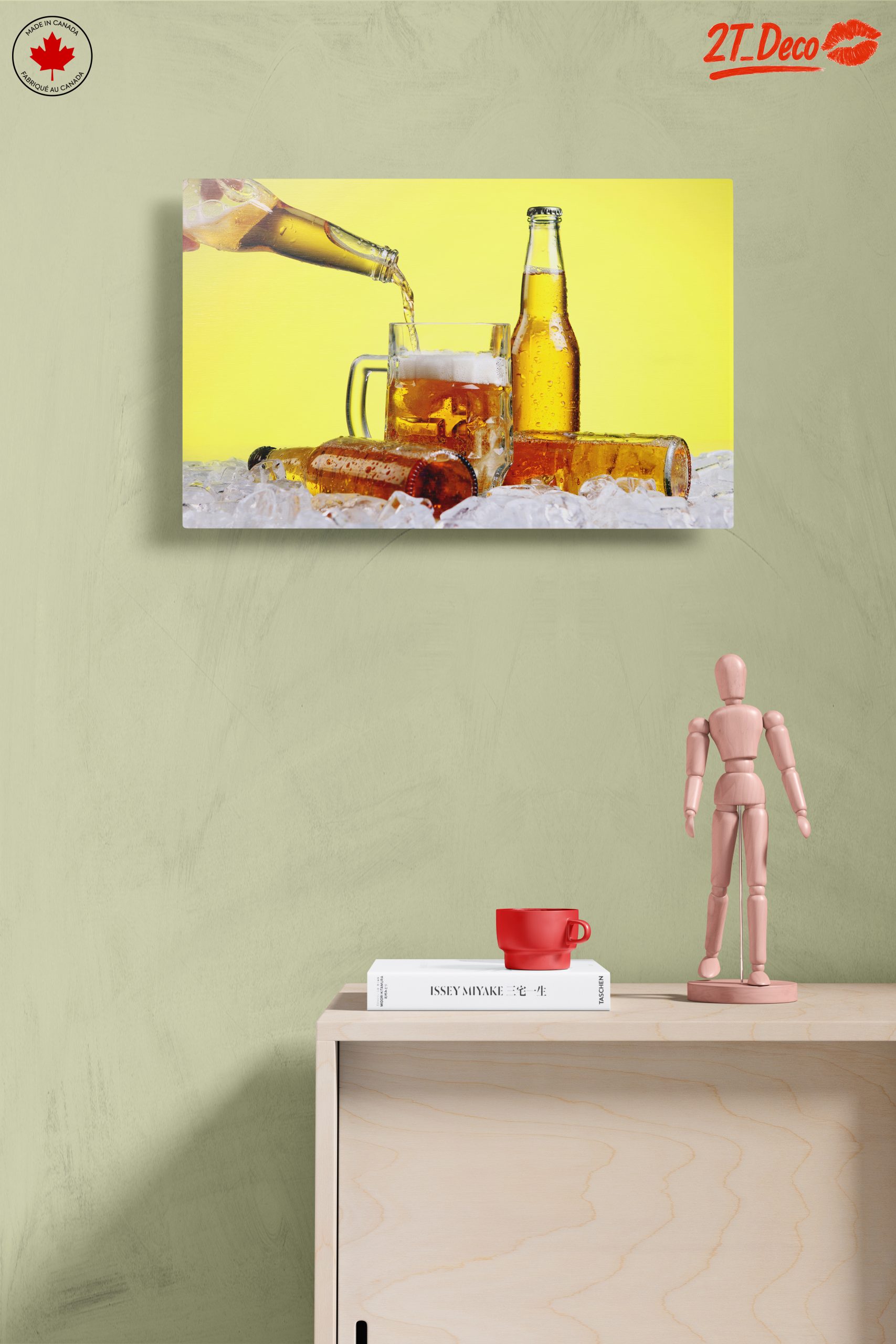Refreshing Beer with Ice and Bottles - Image 14