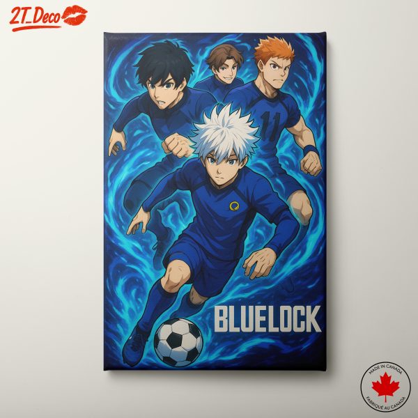 Dynamic Blue Lock Soccer Anime Art