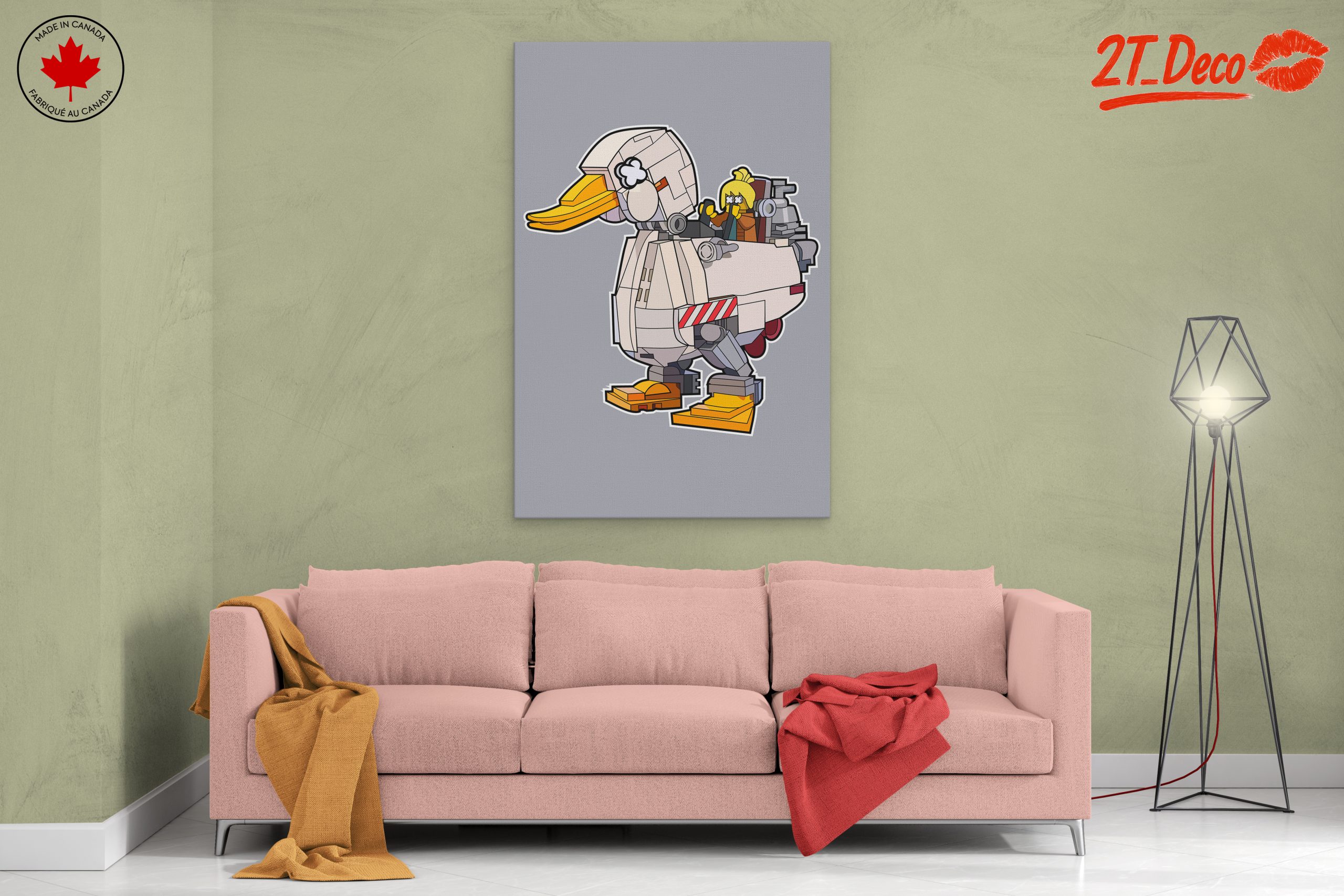 Whimsical Robot Animal Character Art - Image 2