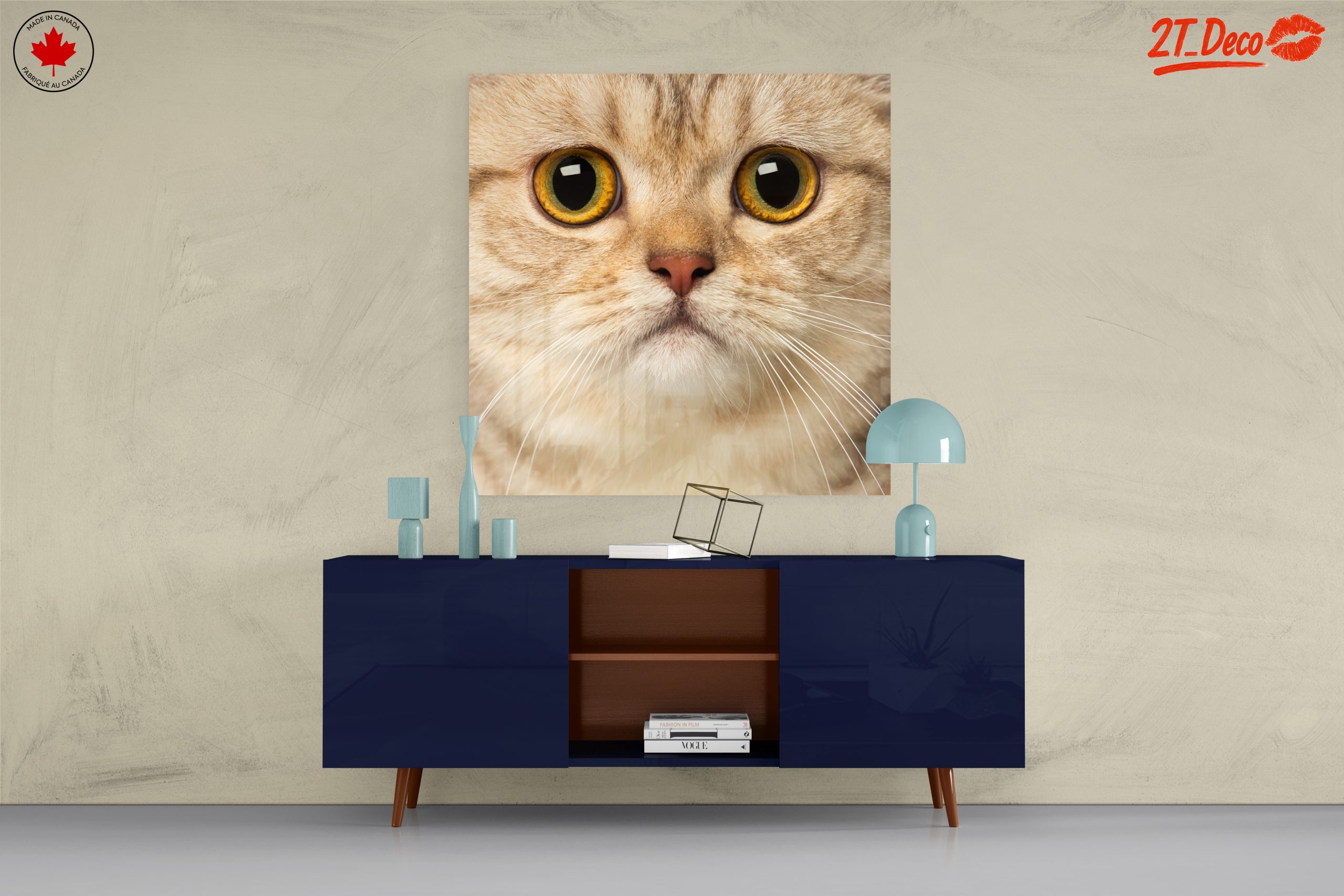 Close-Up Cat Portrait with Bright Eyes - Image 8