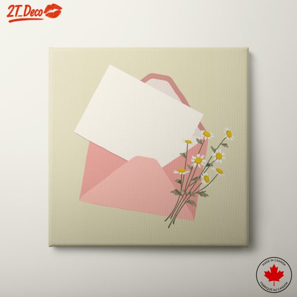 Charming Floral Arrangement with Envelope