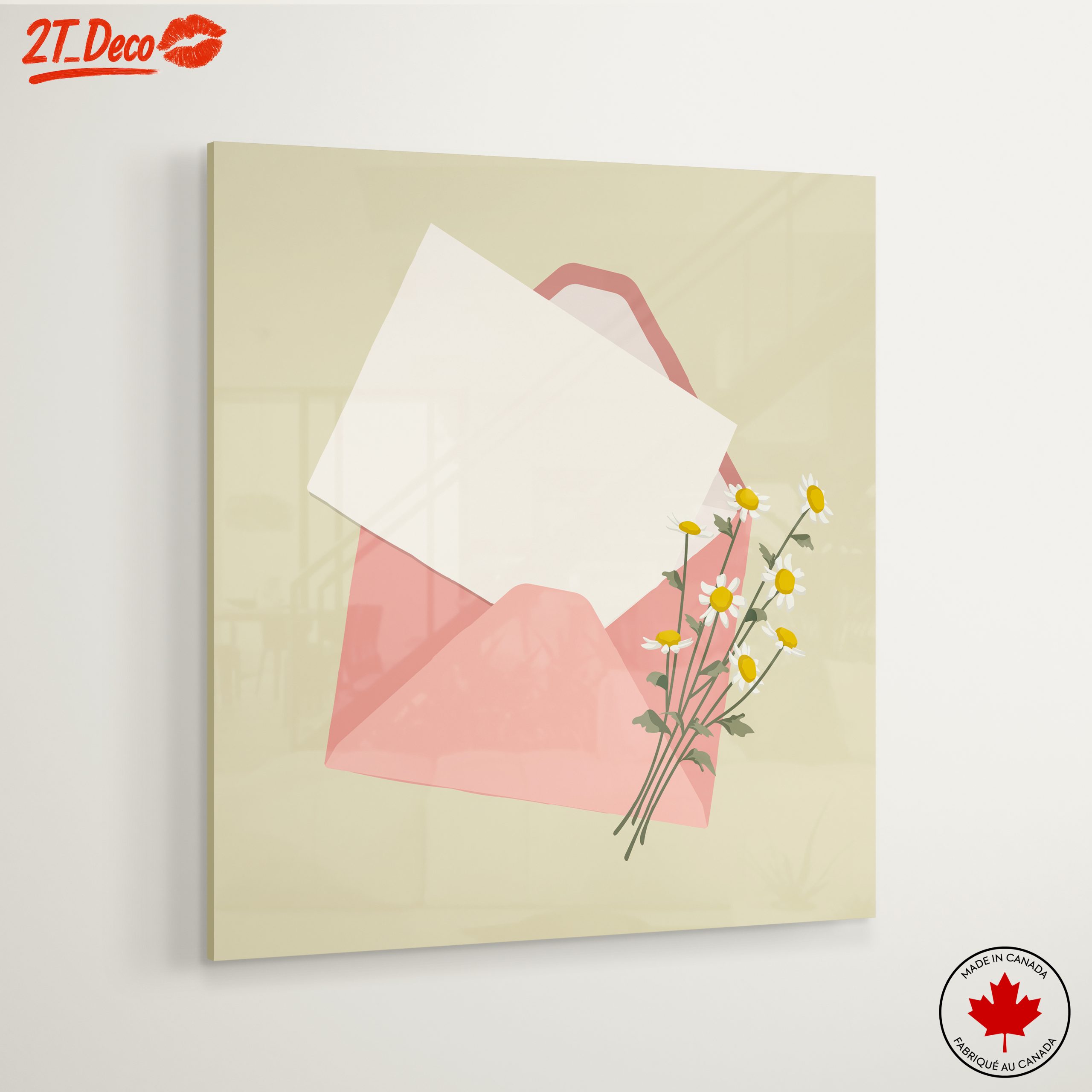 Charming Floral Arrangement with Envelope - Image 6