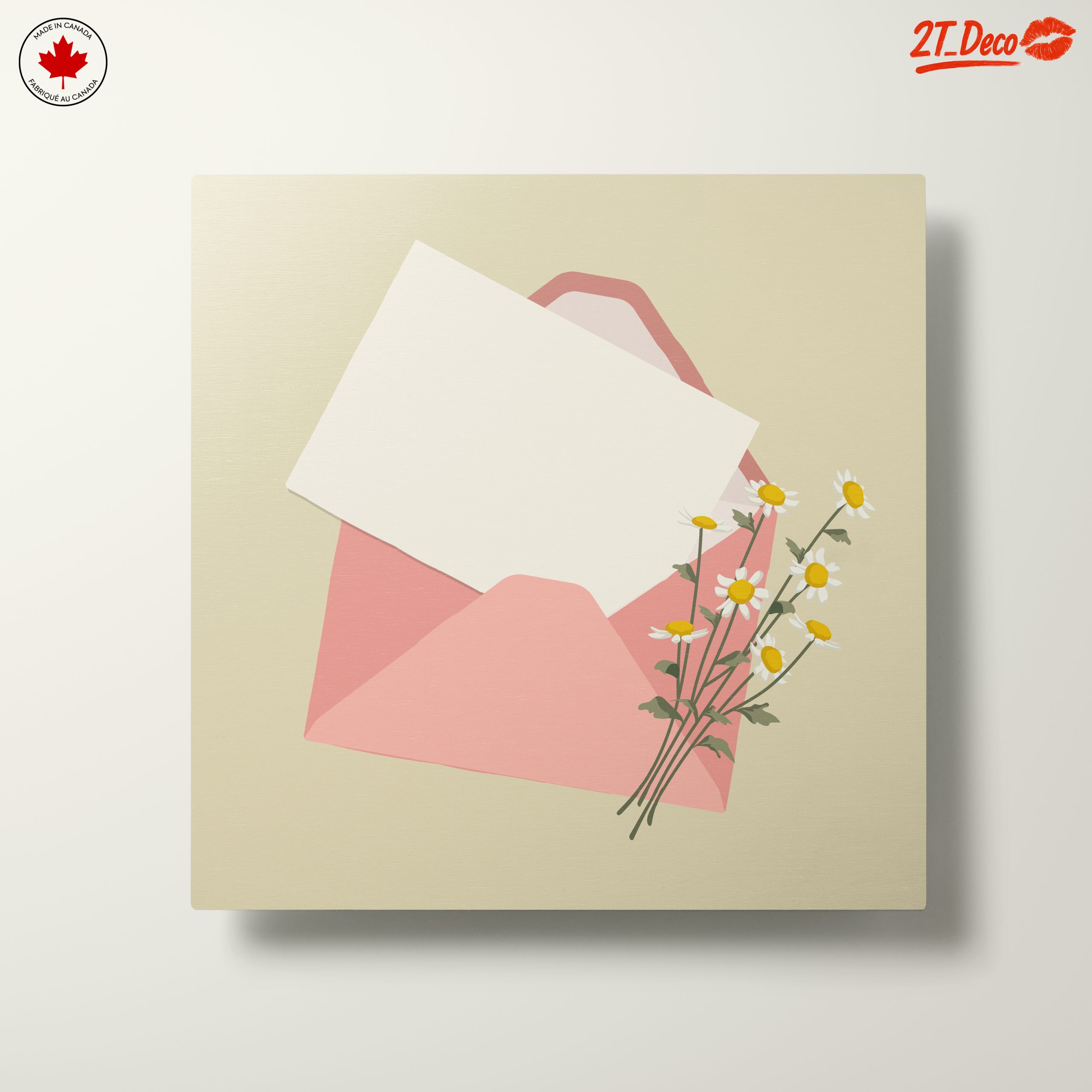 Charming Floral Arrangement with Envelope - Image 10