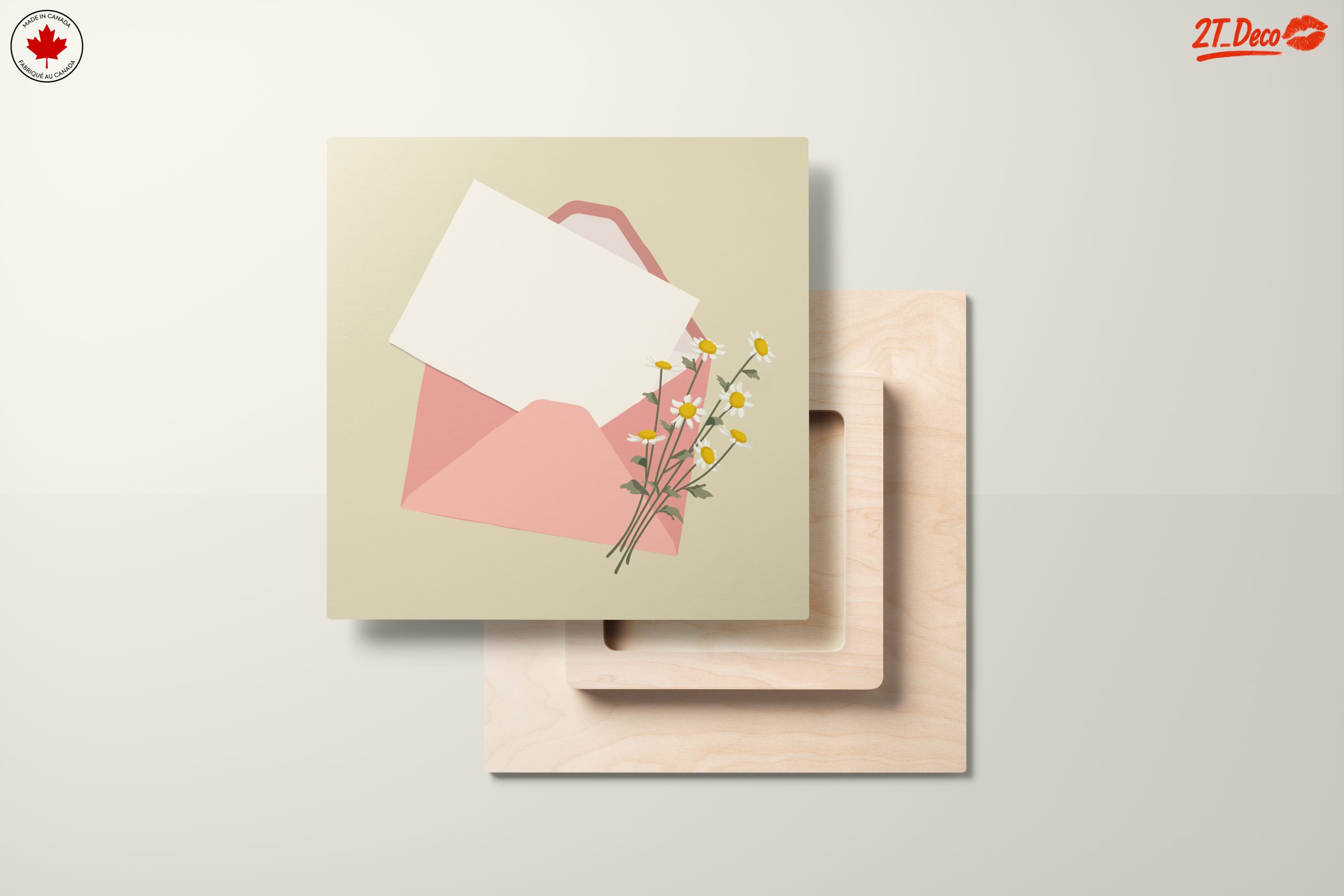 Charming Floral Arrangement with Envelope - Image 11