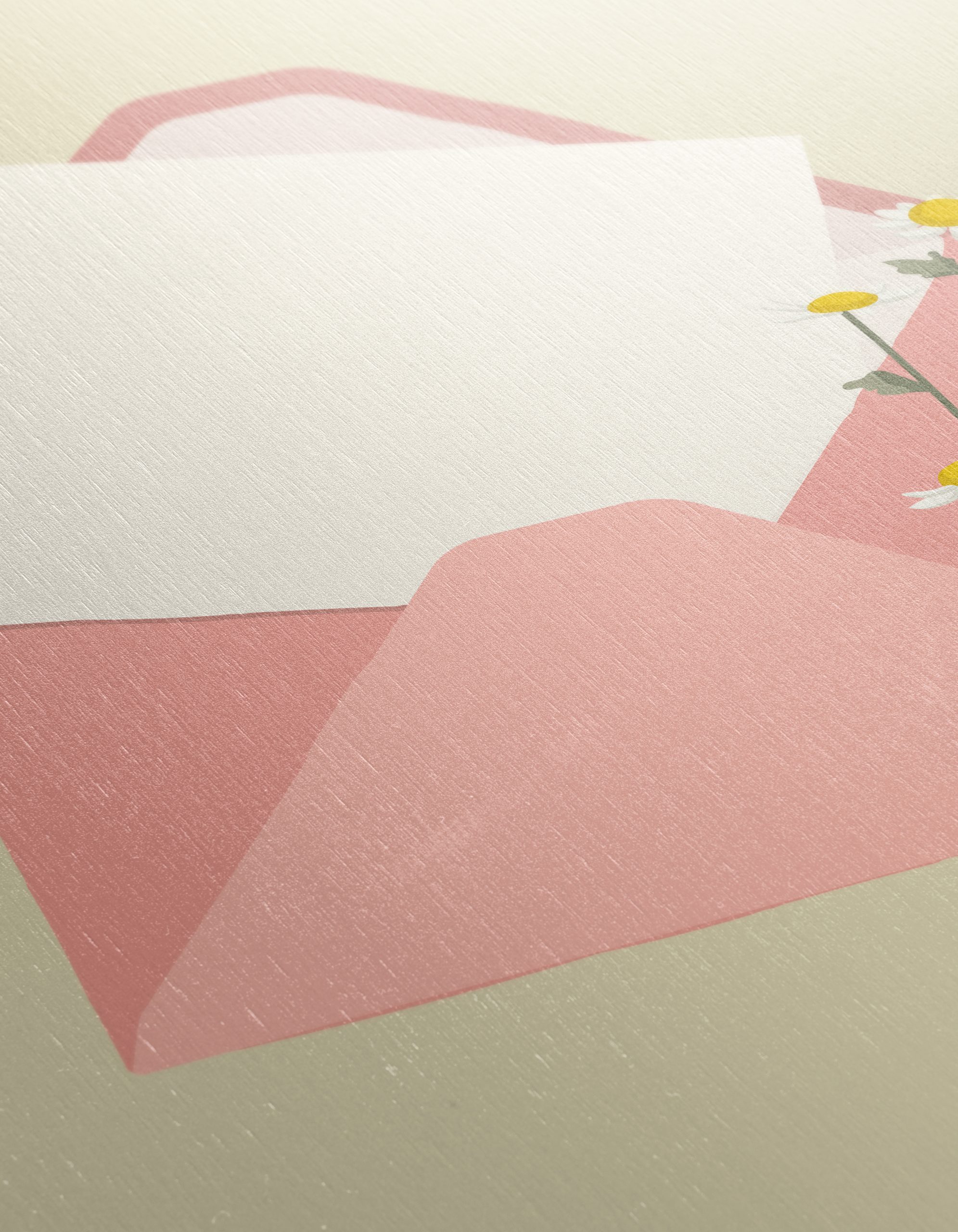 Charming Floral Arrangement with Envelope - Image 12
