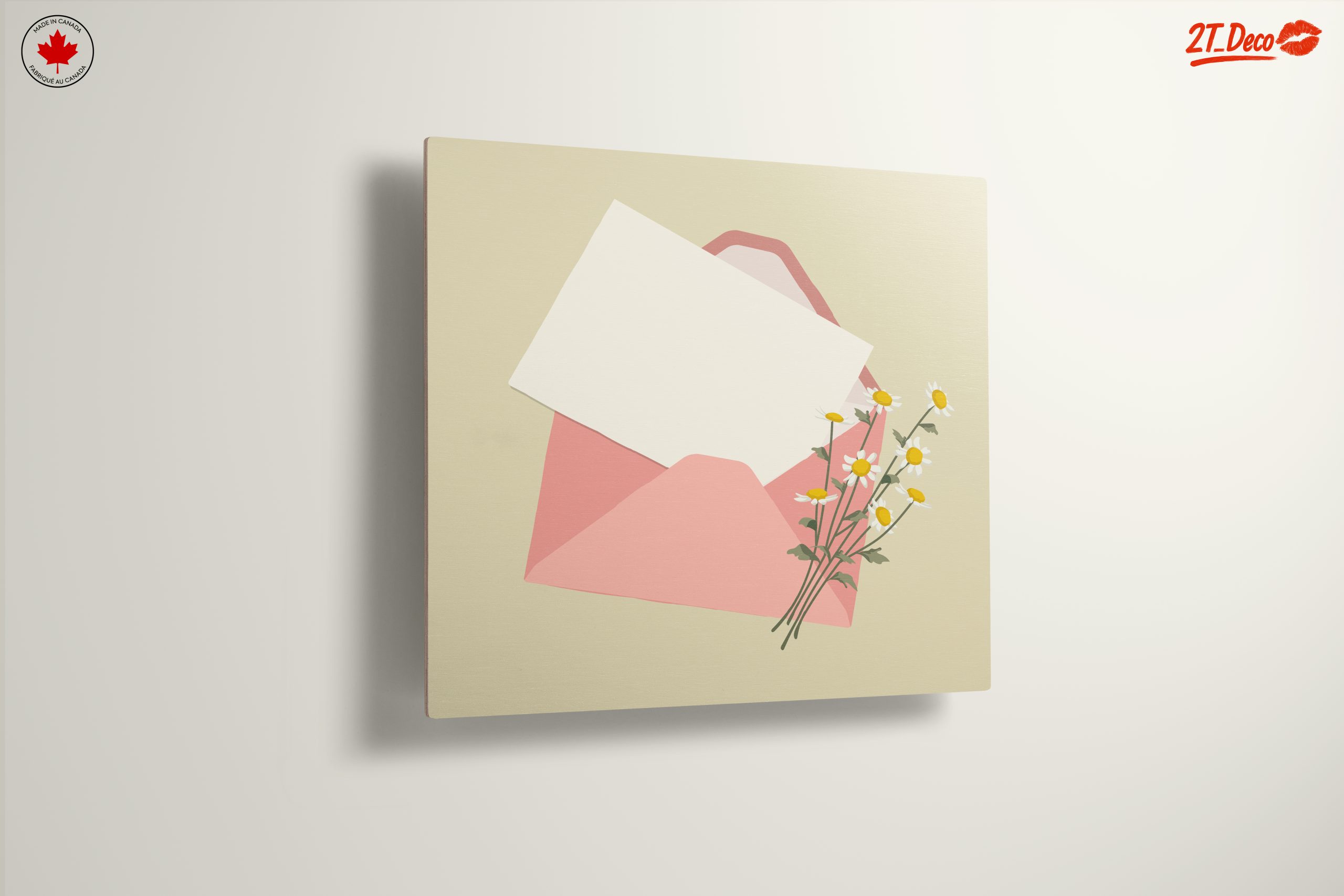 Charming Floral Arrangement with Envelope - Image 13