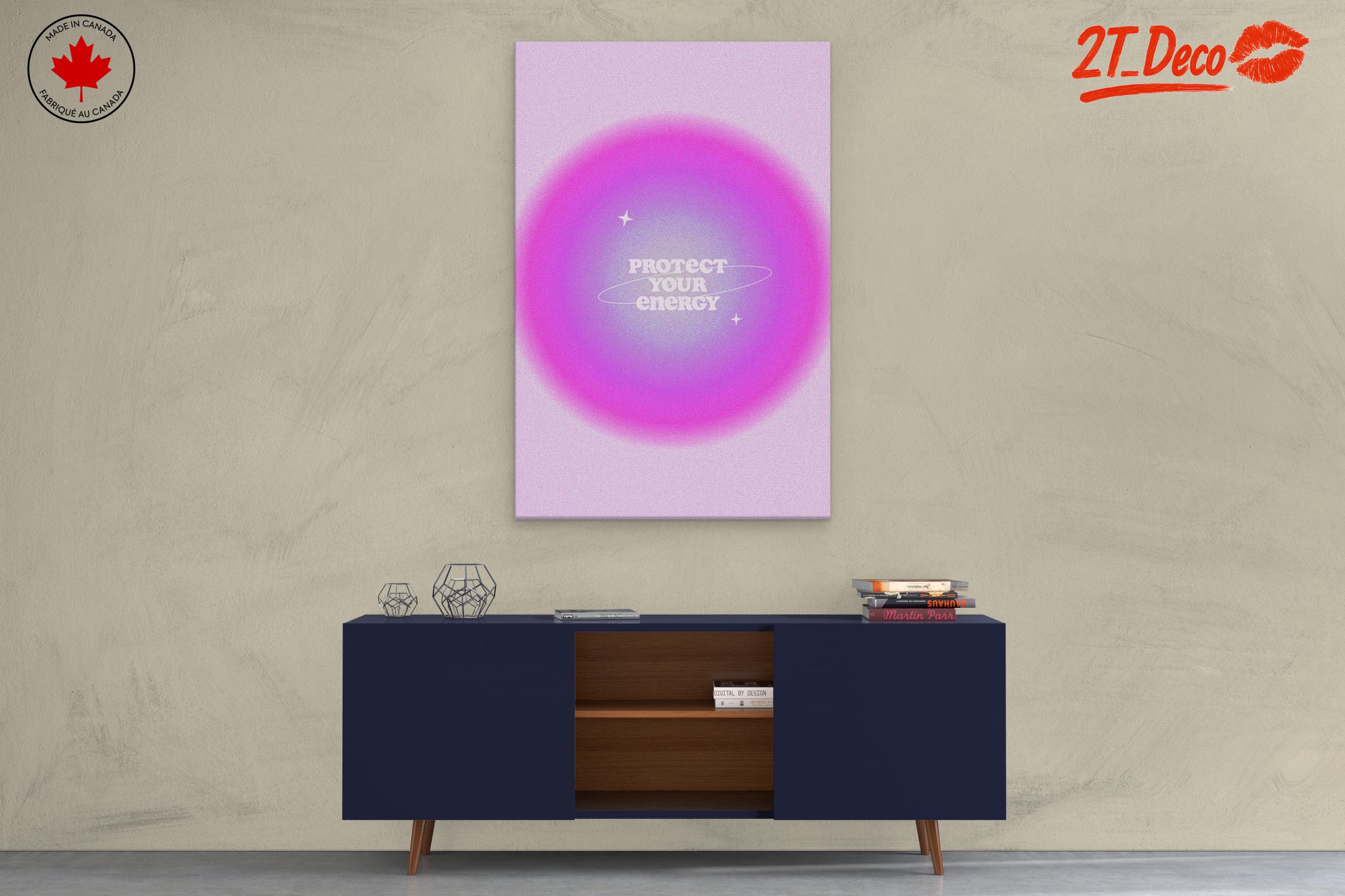 Protect Your Energy Inspirational Quote Art - Image 3