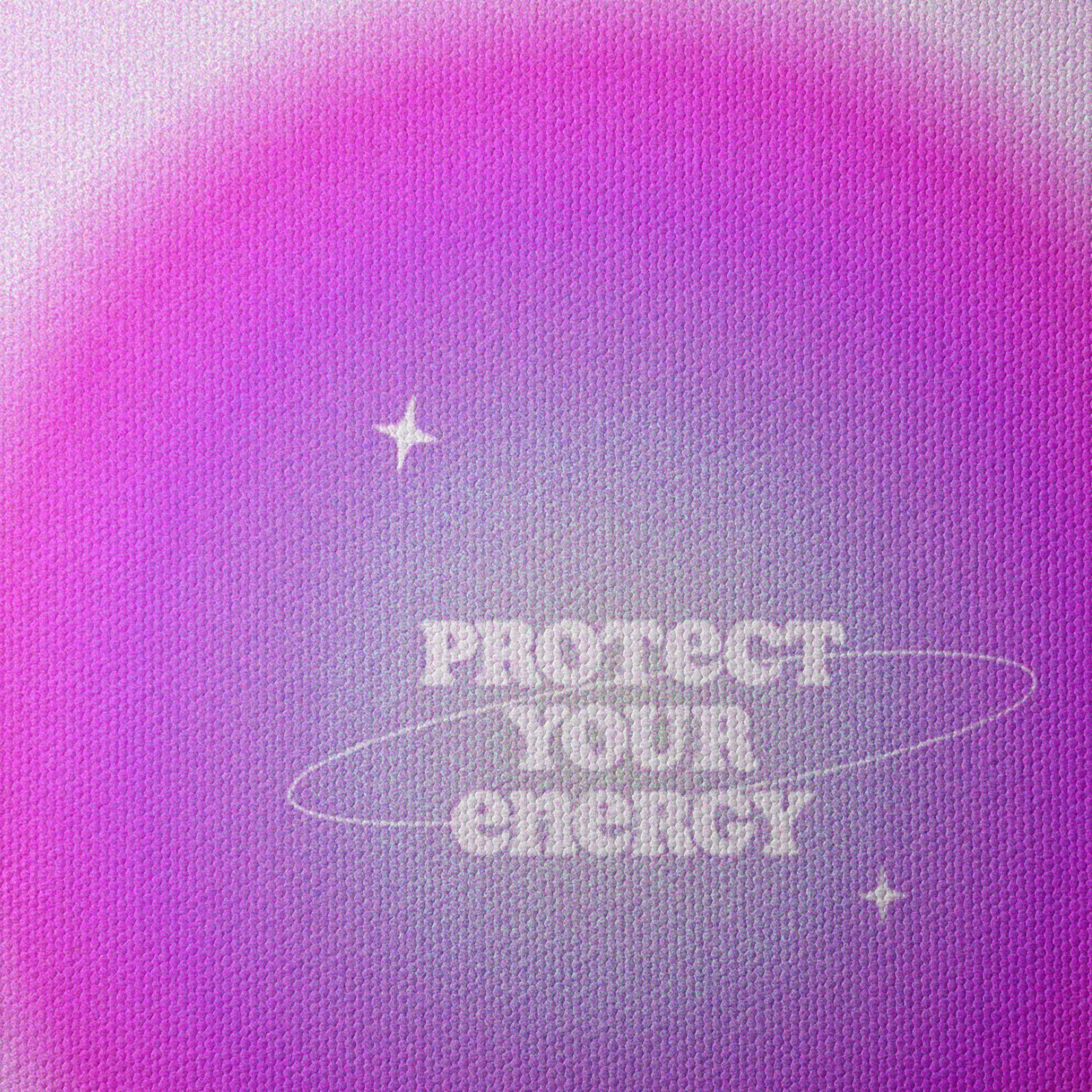 Protect Your Energy Inspirational Quote Art - Image 4