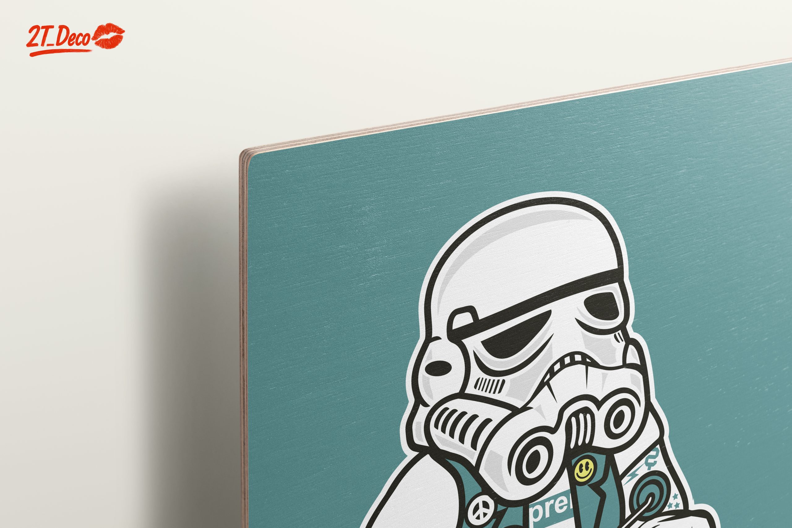 Stormtrooper Riding a Scooter Art - Image 15