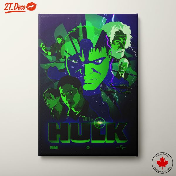 Hulk Artwork Featuring Marvel Comics Hero