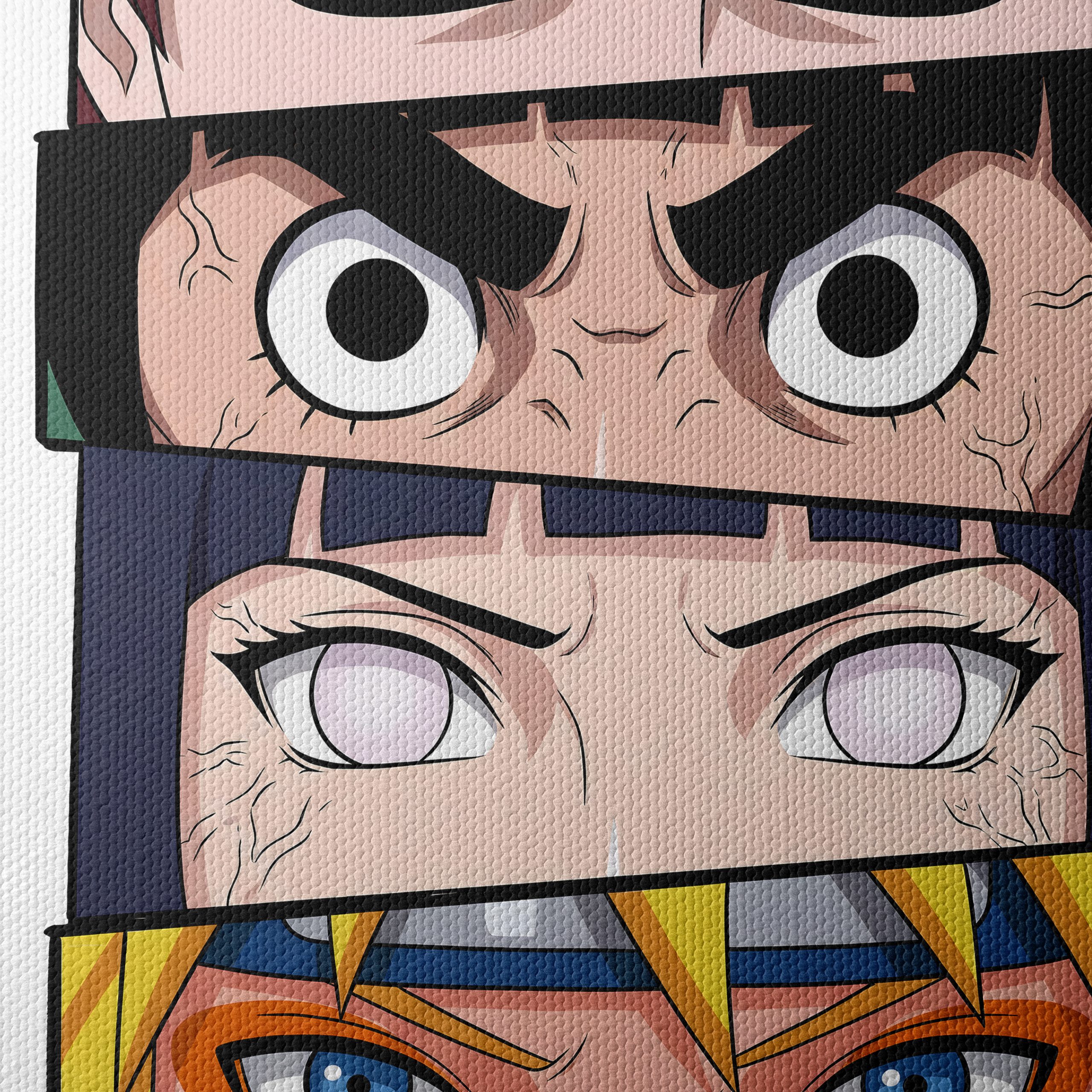 Intense Naruto Eyes Character Art - Image 4