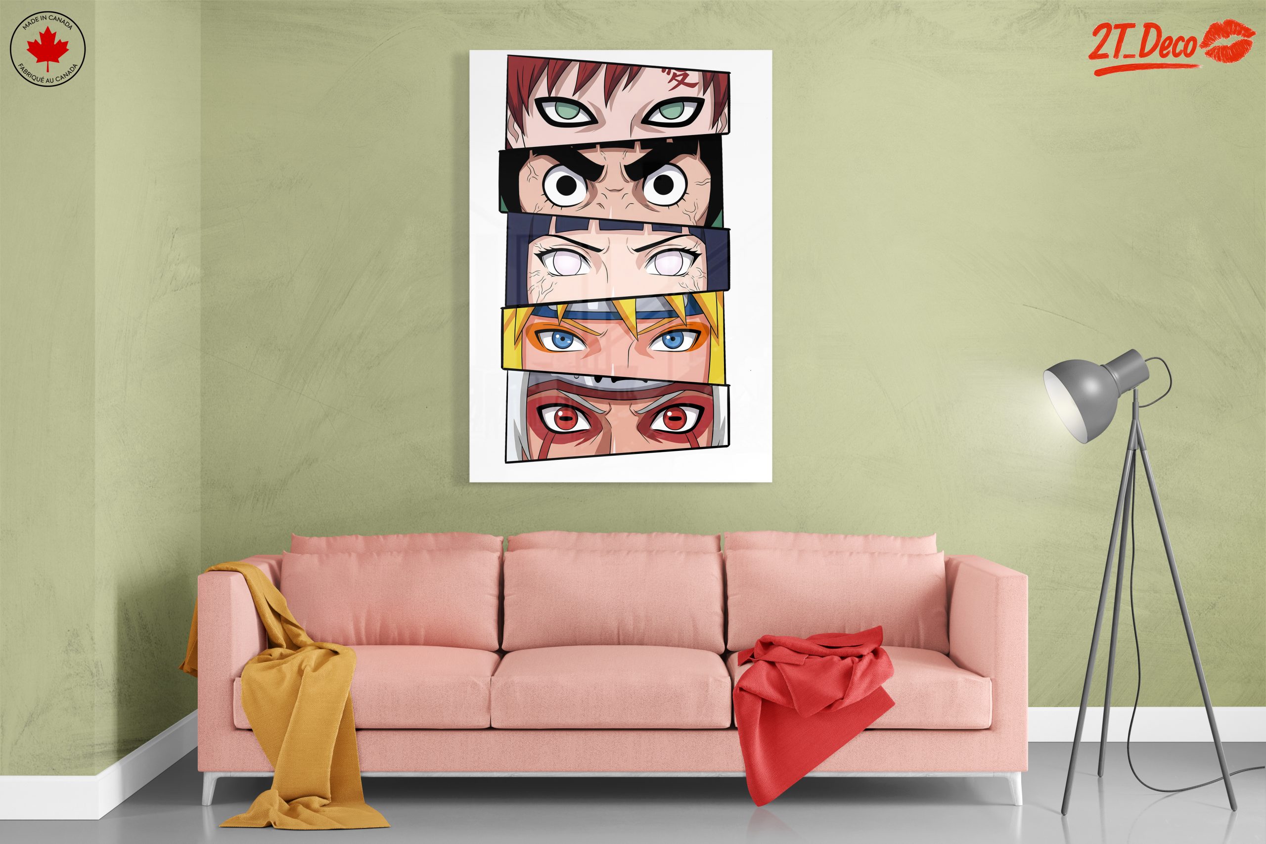 Intense Naruto Eyes Character Art - Image 7