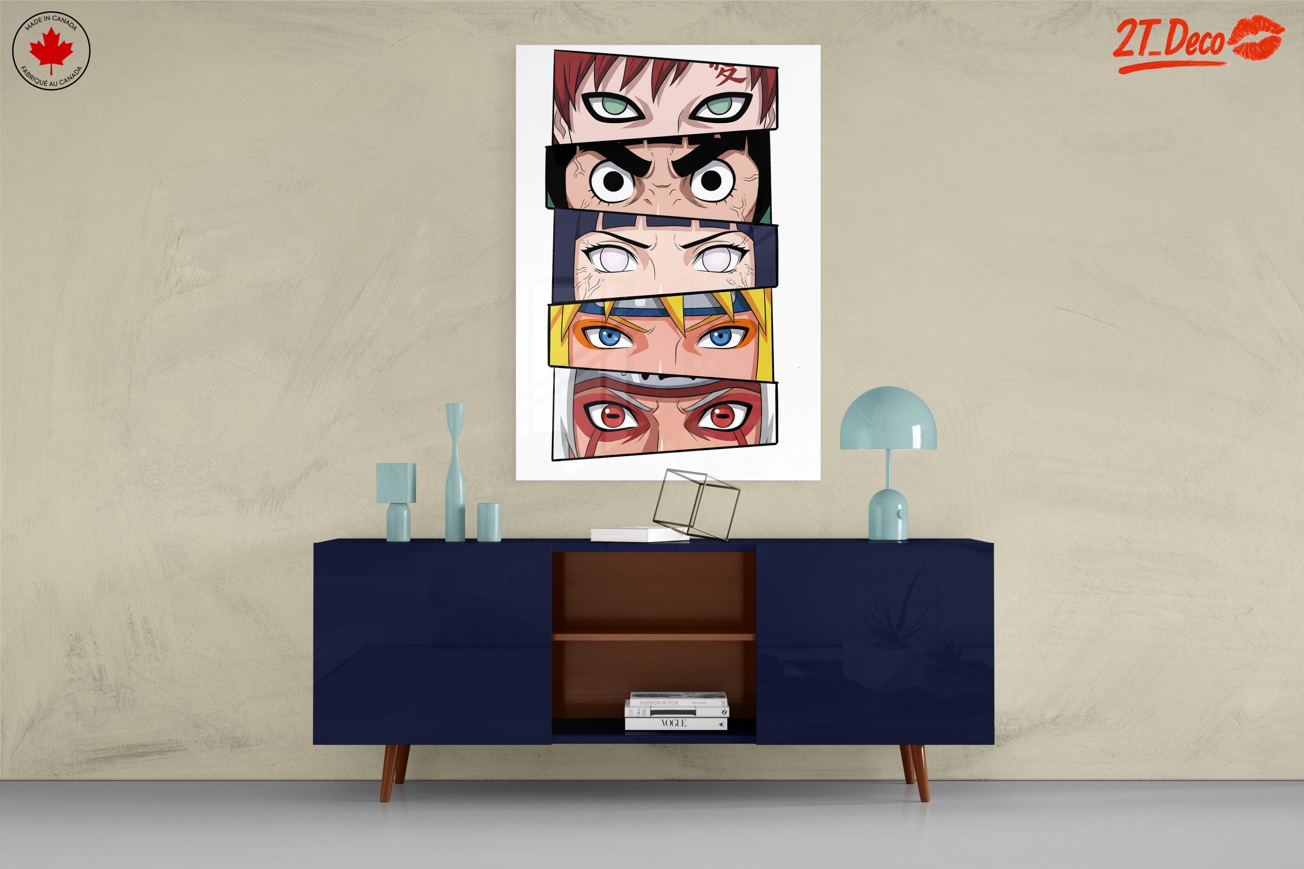 Intense Naruto Eyes Character Art - Image 8