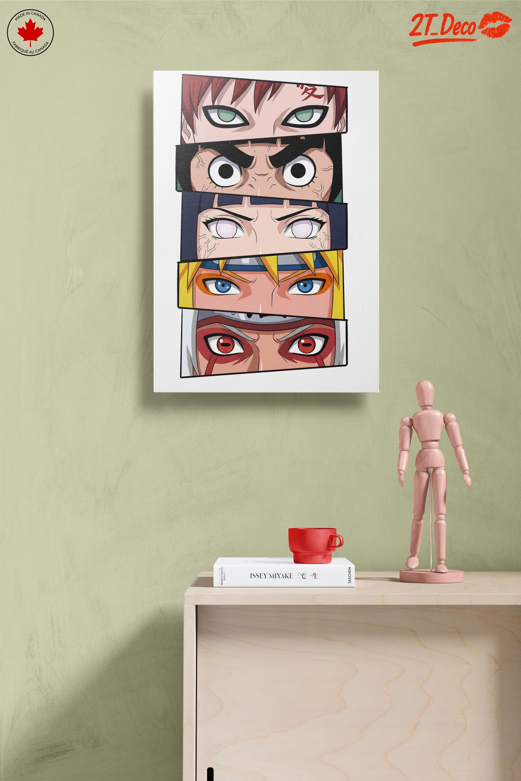 Intense Naruto Eyes Character Art - Image 14