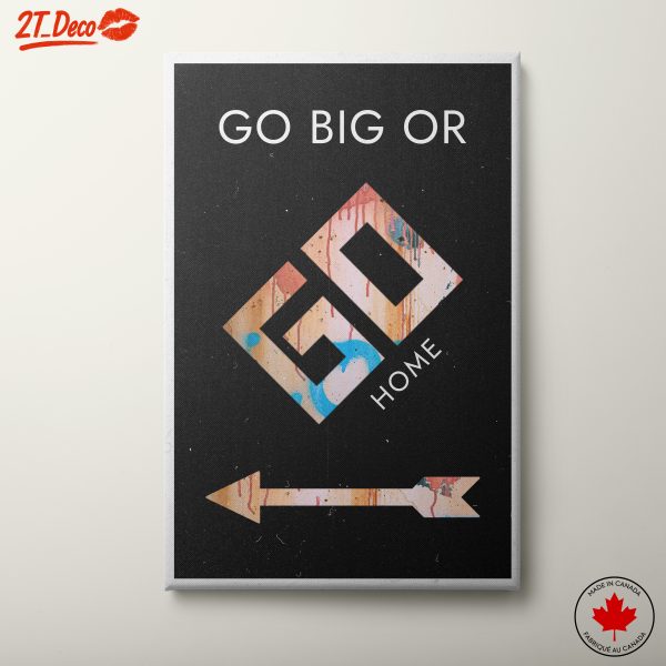 Motivational Typography Wall Art for Home