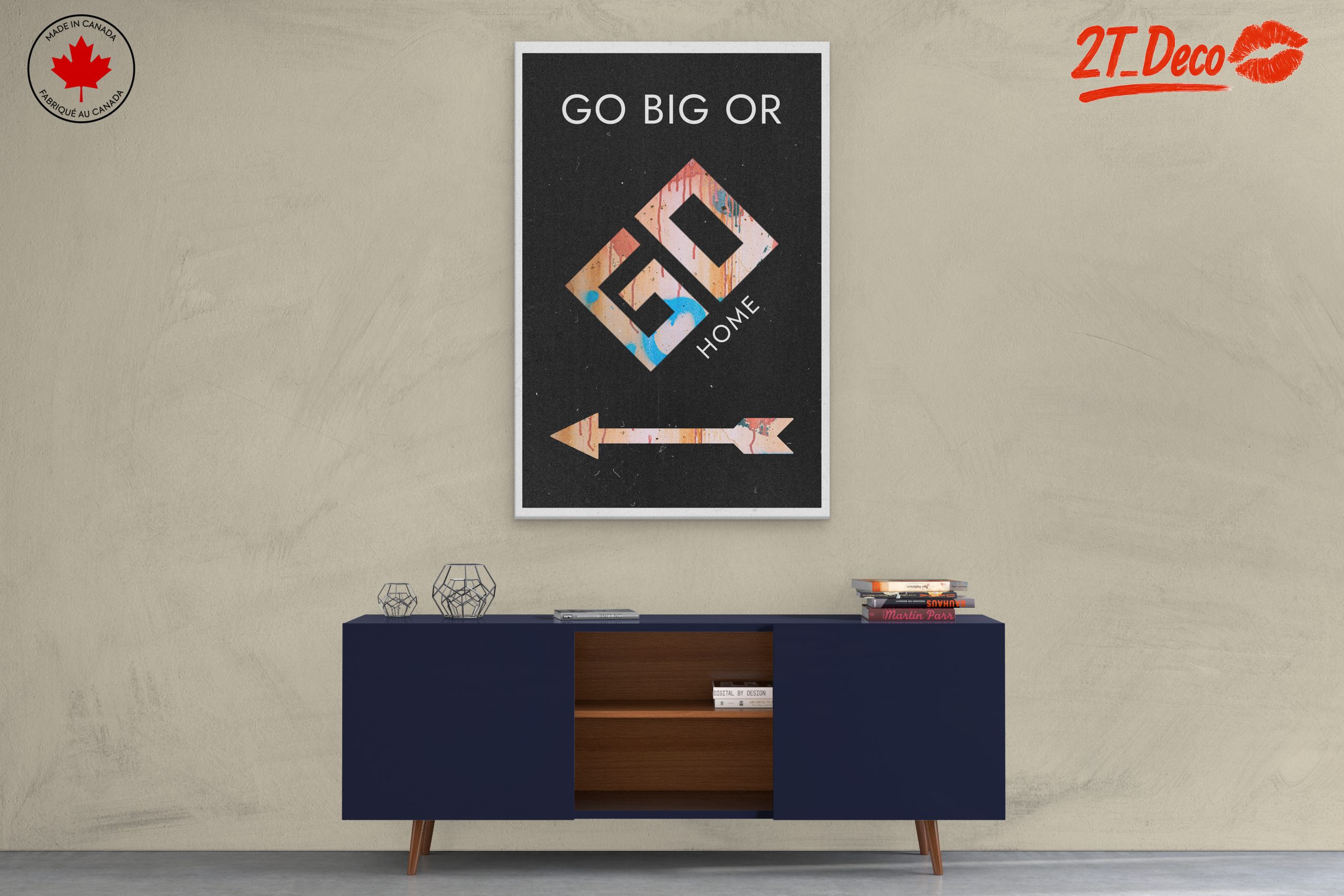 Motivational Typography Wall Art for Home - Image 3