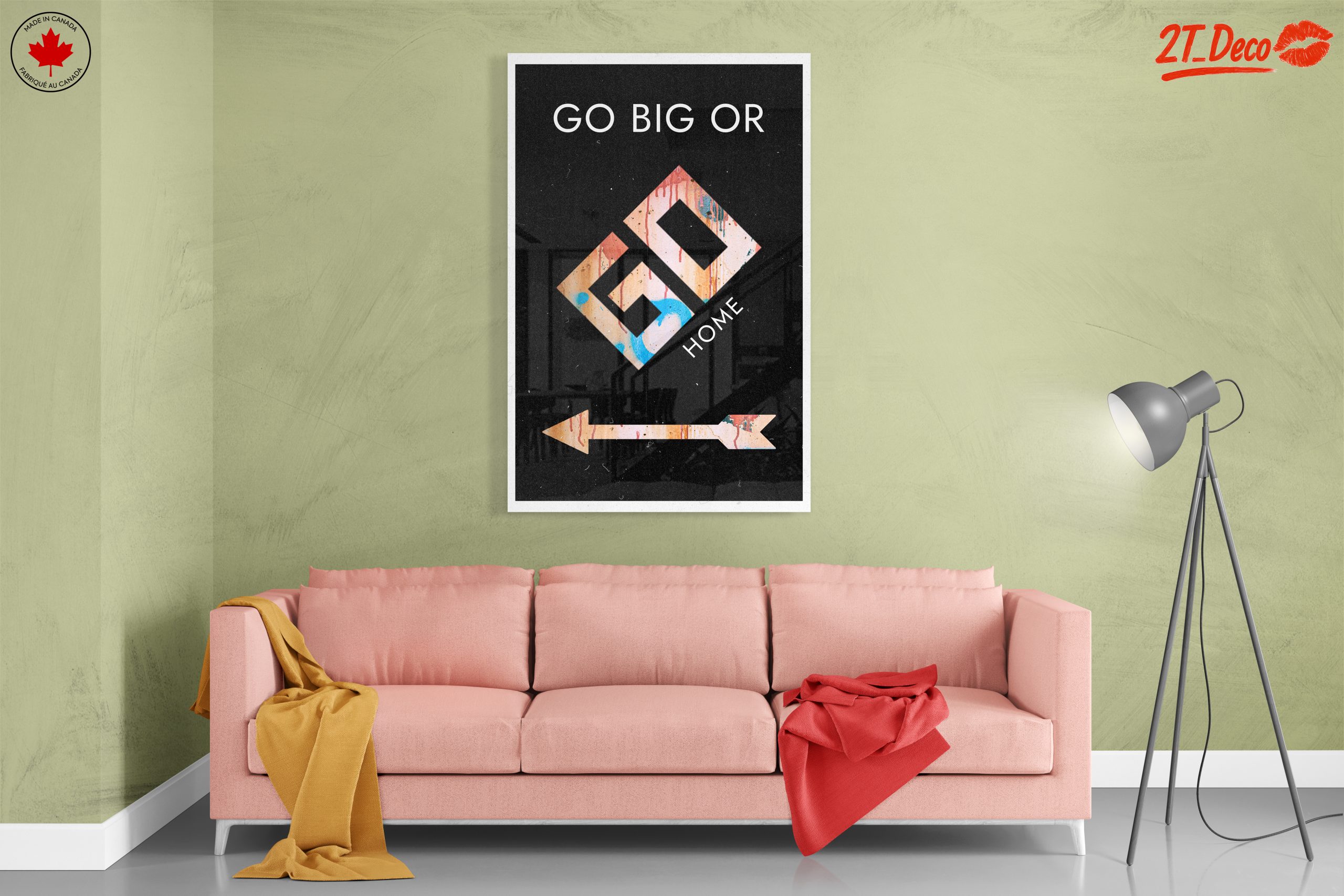Motivational Typography Wall Art for Home - Image 7