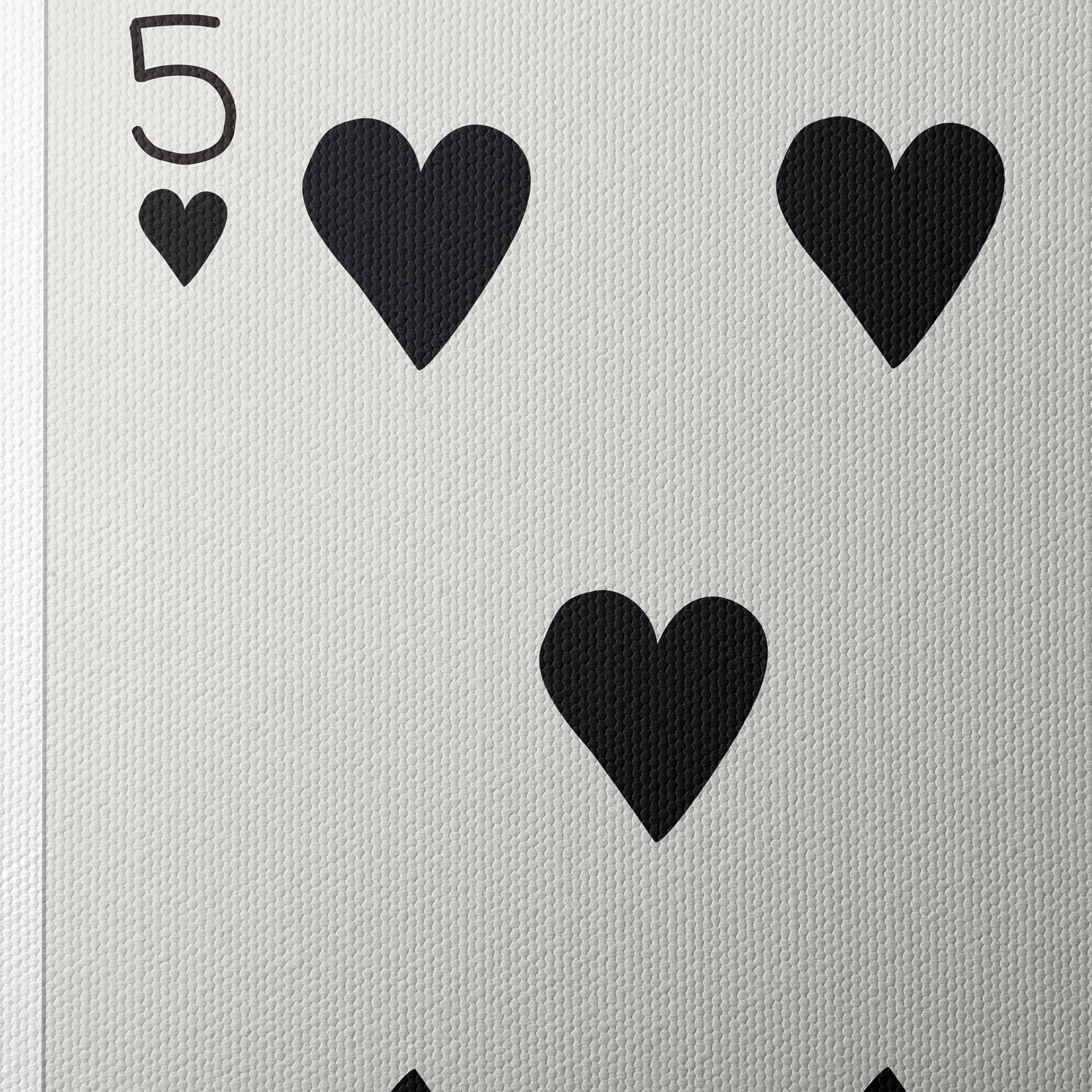 Classic Playing Card Design with Hearts - Image 4
