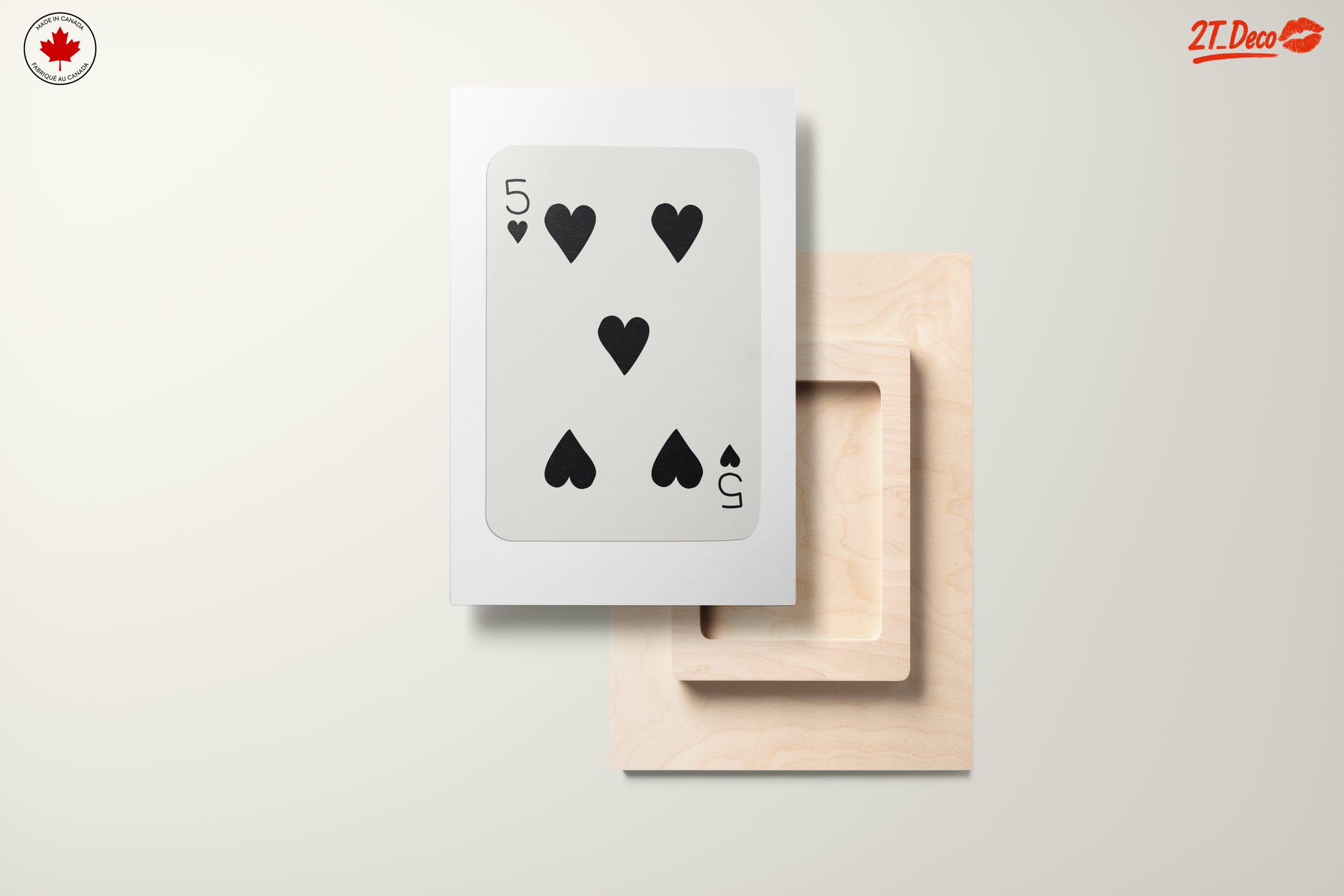 Classic Playing Card Design with Hearts - Image 11