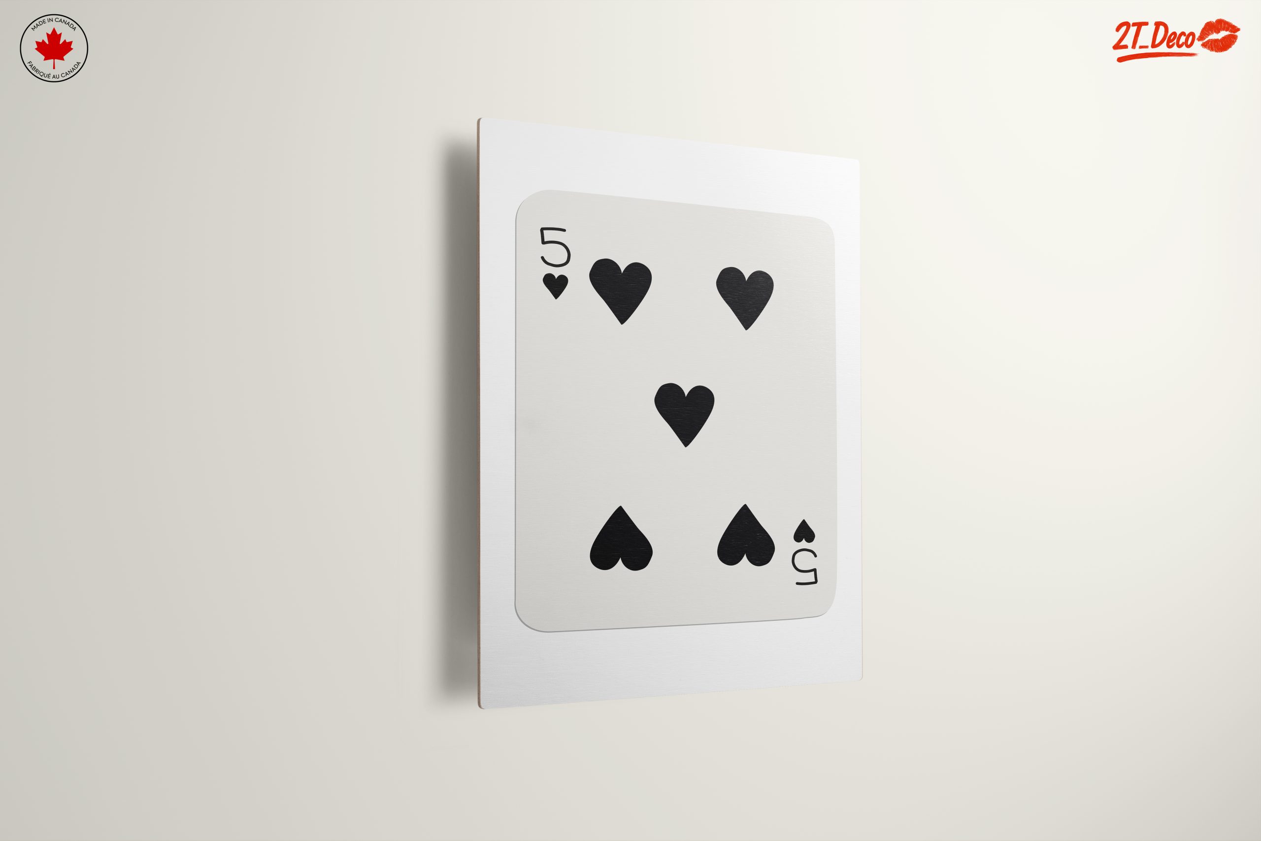 Classic Playing Card Design with Hearts - Image 13