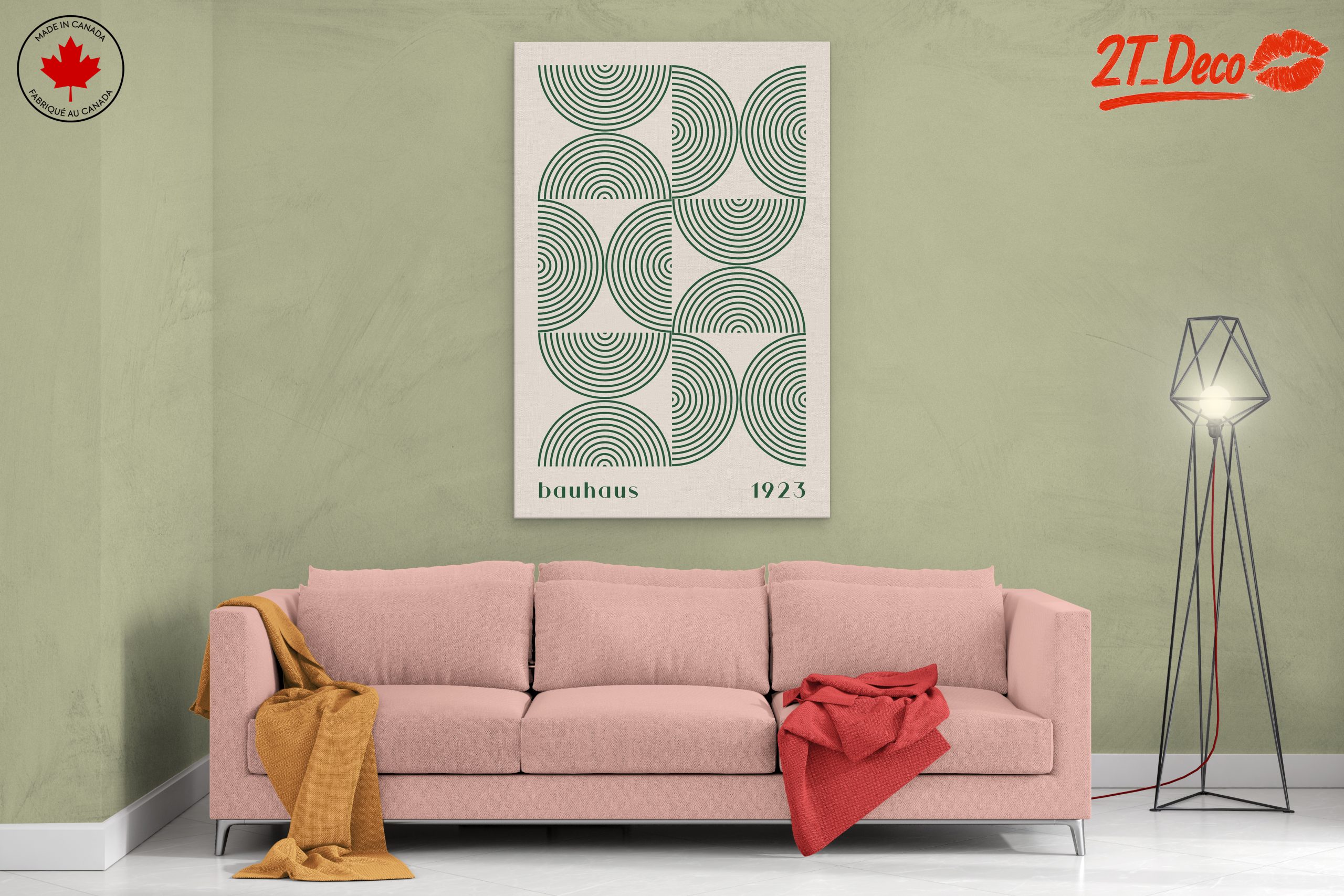 Bauhaus Inspired Wall Art 2 - Image 2