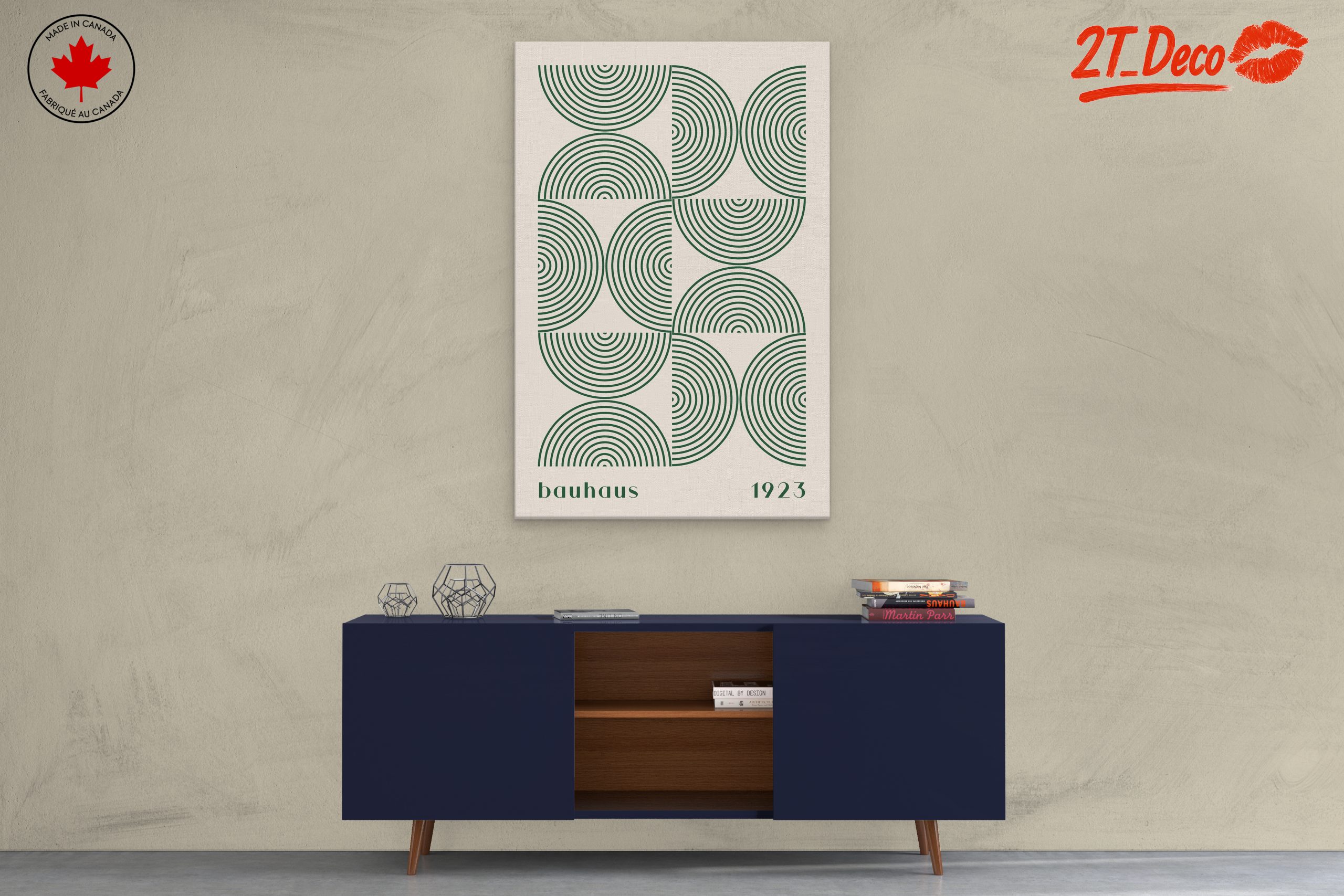 Bauhaus Inspired Wall Art 2 - Image 3