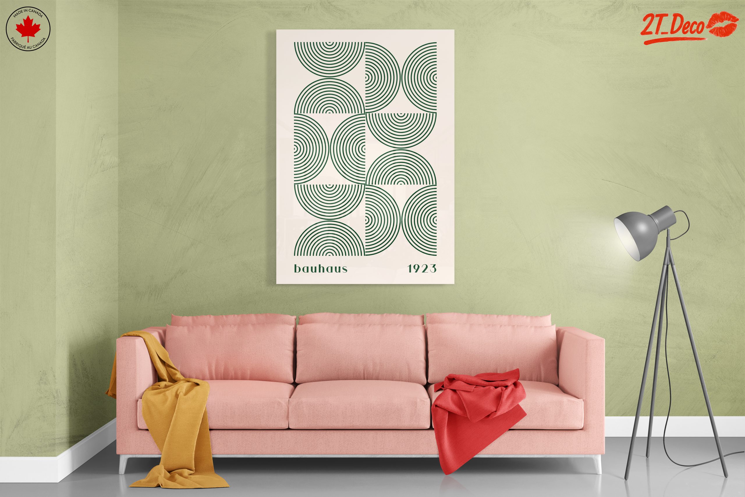 Bauhaus Inspired Wall Art 2 - Image 7