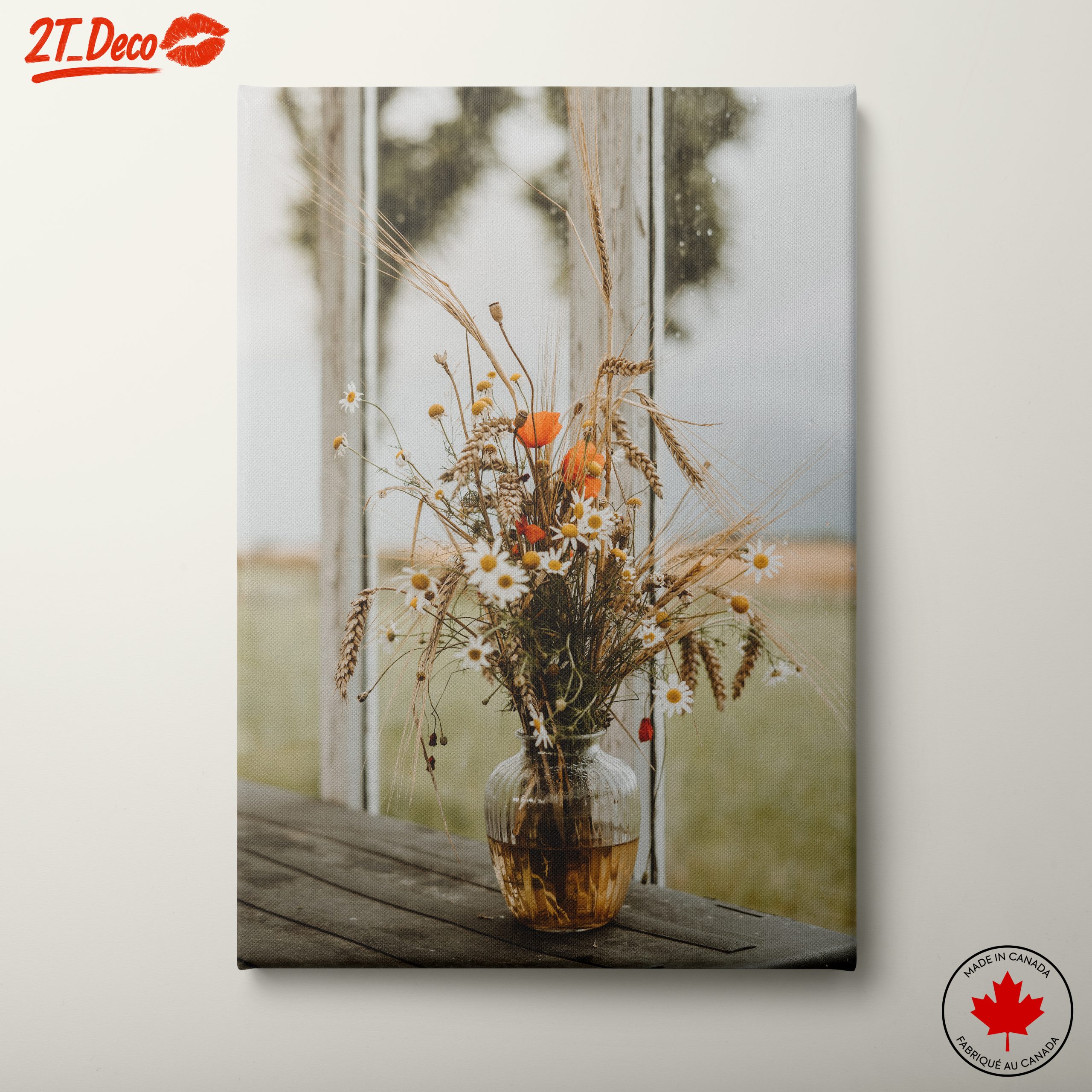 Charming Floral Arrangement in a Vase