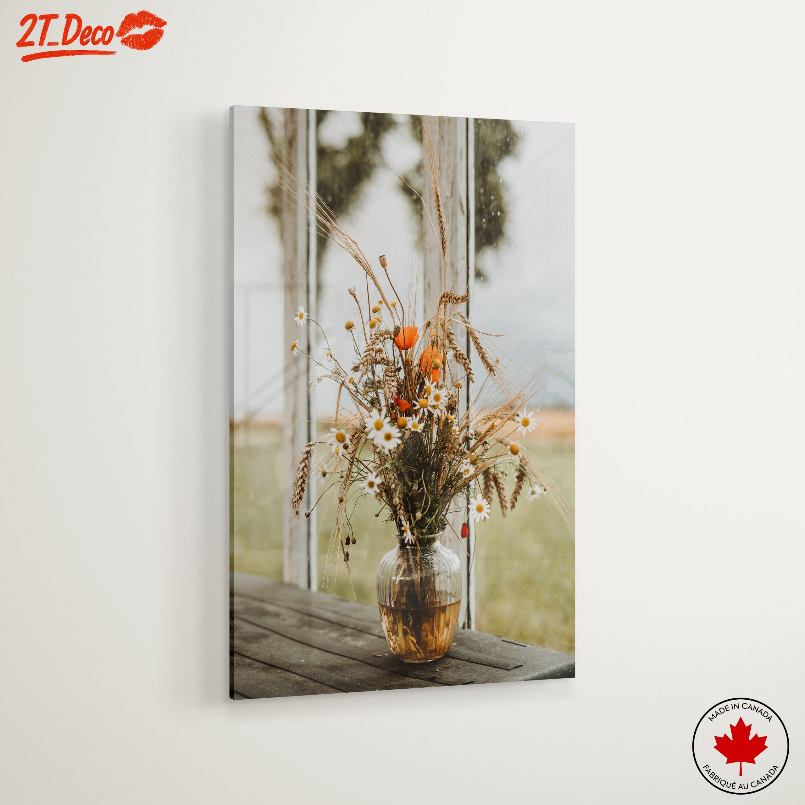 Charming Floral Arrangement in a Vase - Image 6