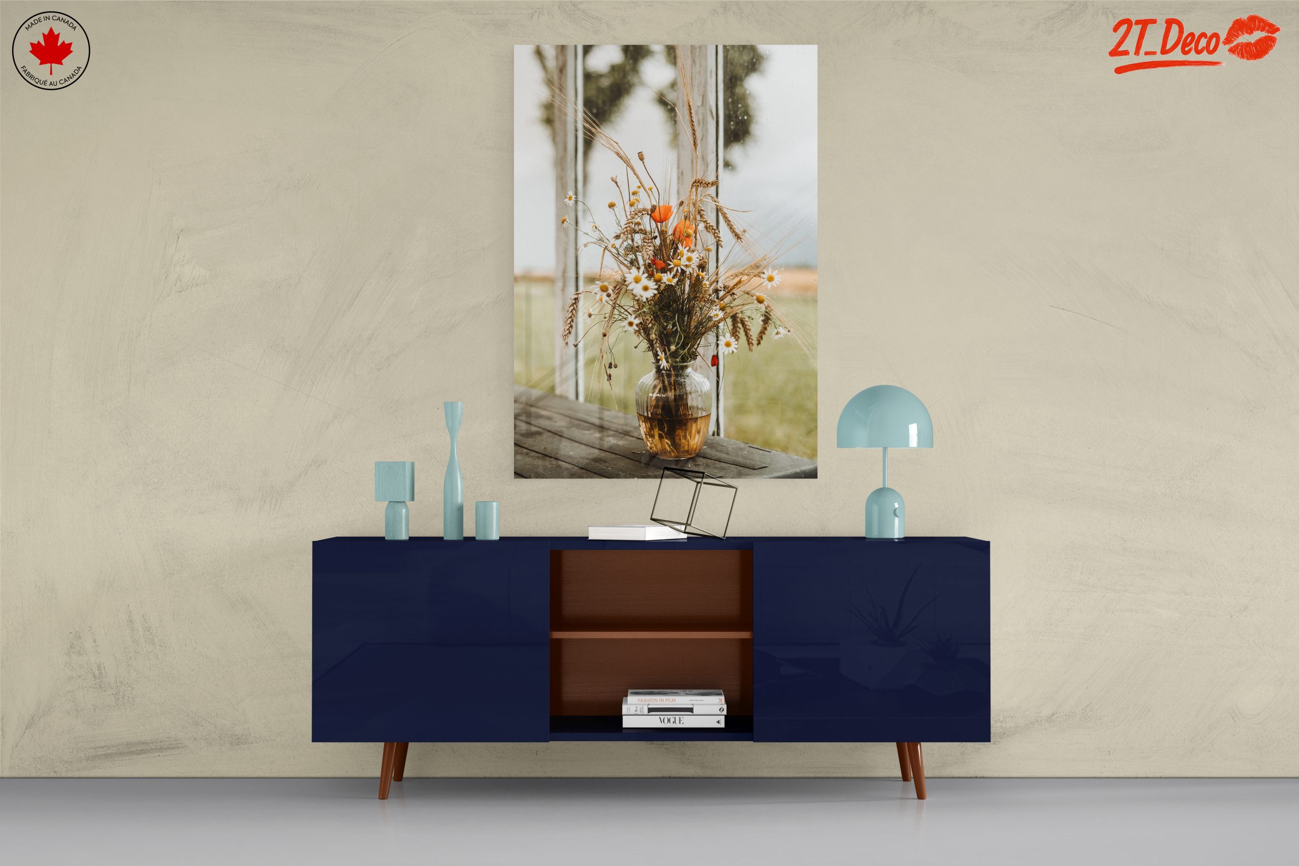 Charming Floral Arrangement in a Vase - Image 8