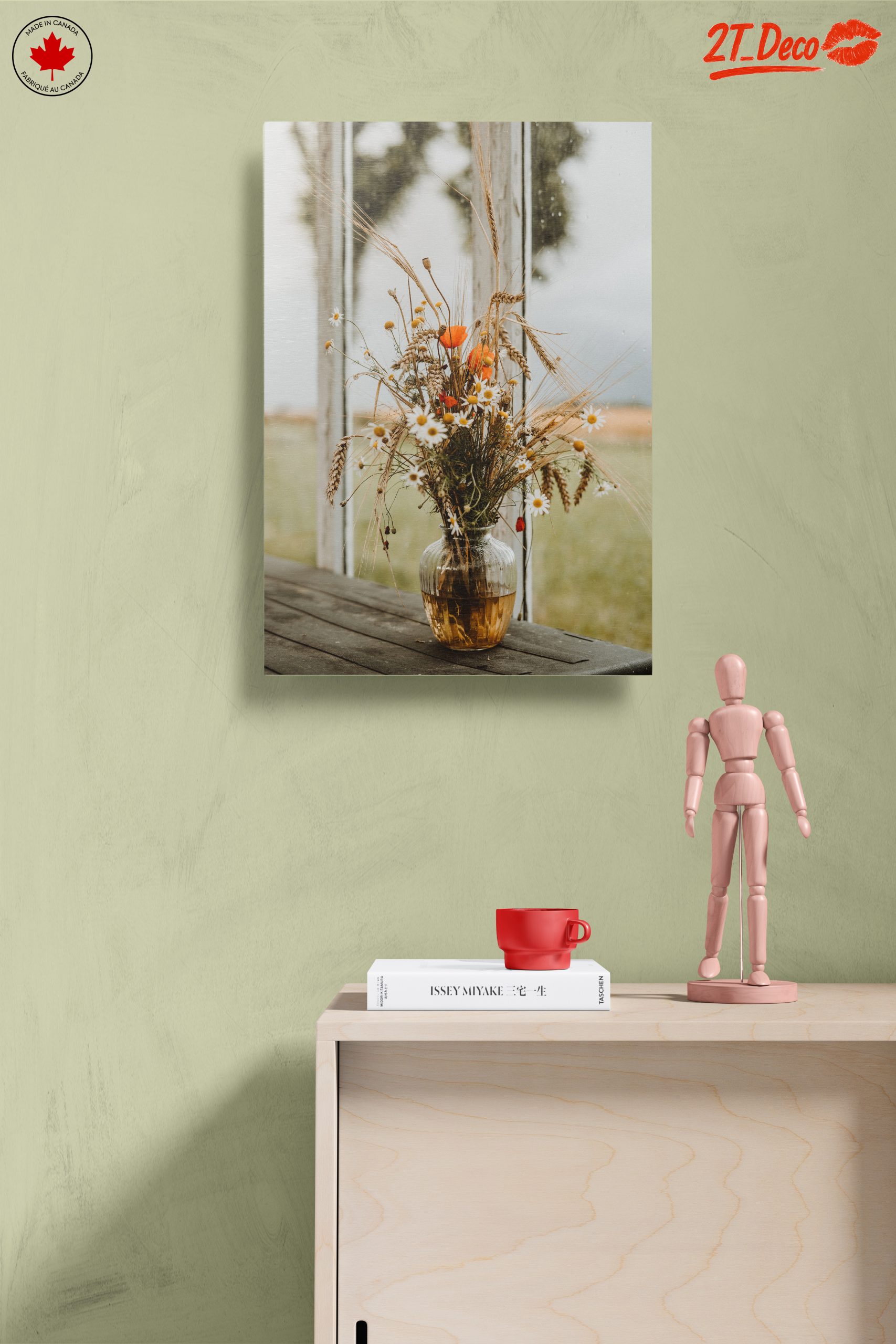 Charming Floral Arrangement in a Vase - Image 14