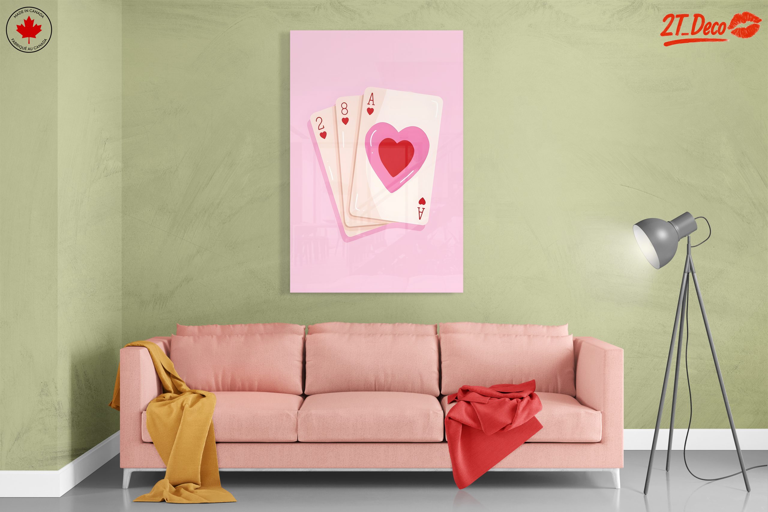 Colorful Playing Cards Art for Home Decoration - Image 7