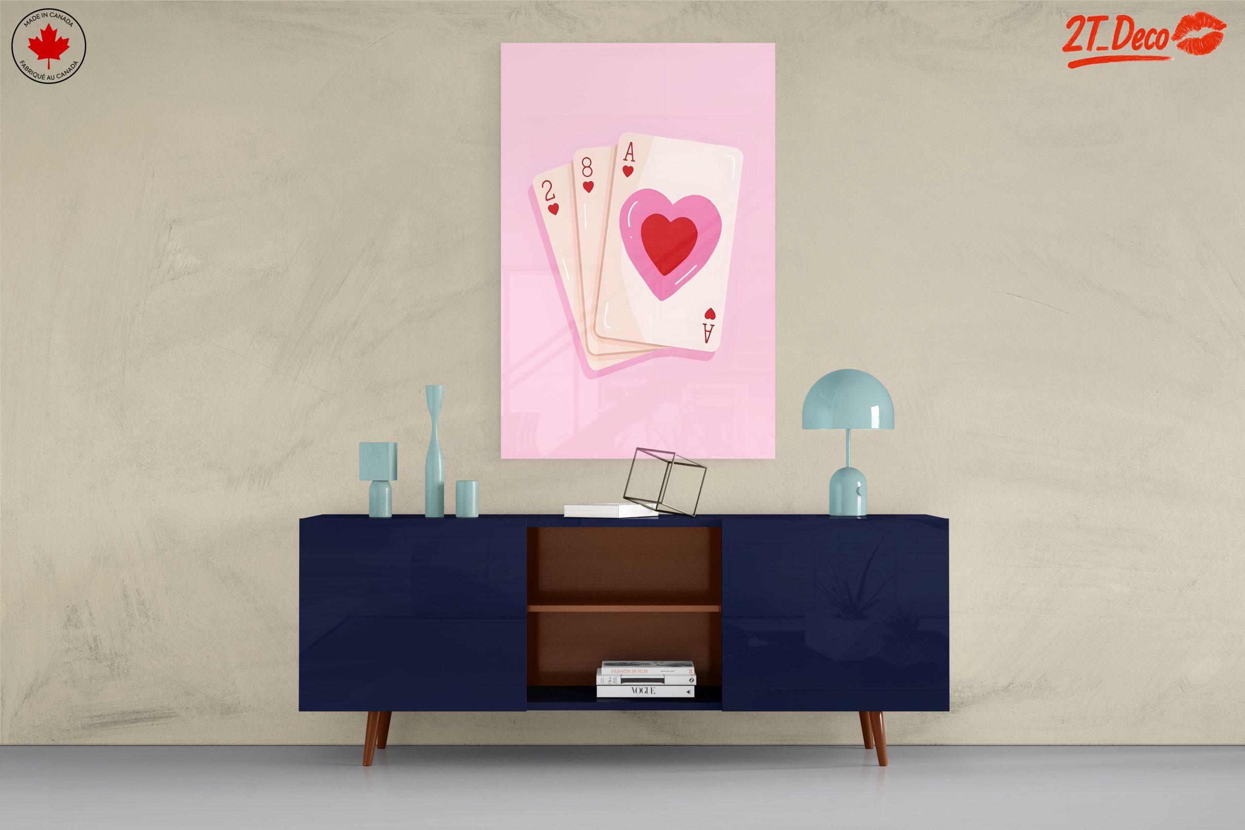 Colorful Playing Cards Art for Home Decoration - Image 8