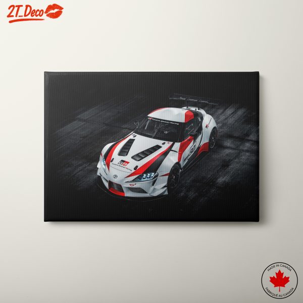Toyota GR Supra Racing Car Artwork