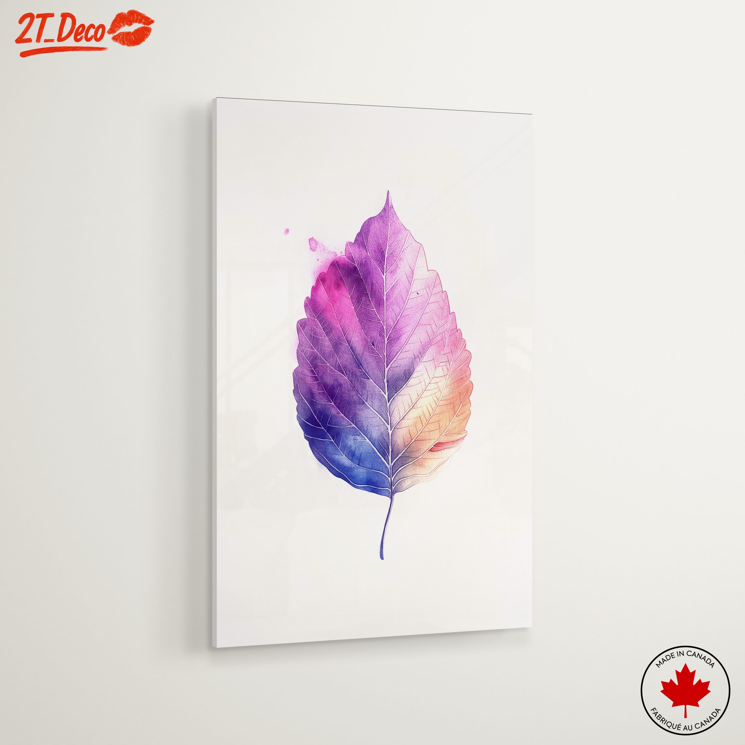 Abstract Botanical Leaf Artwork - Image 6