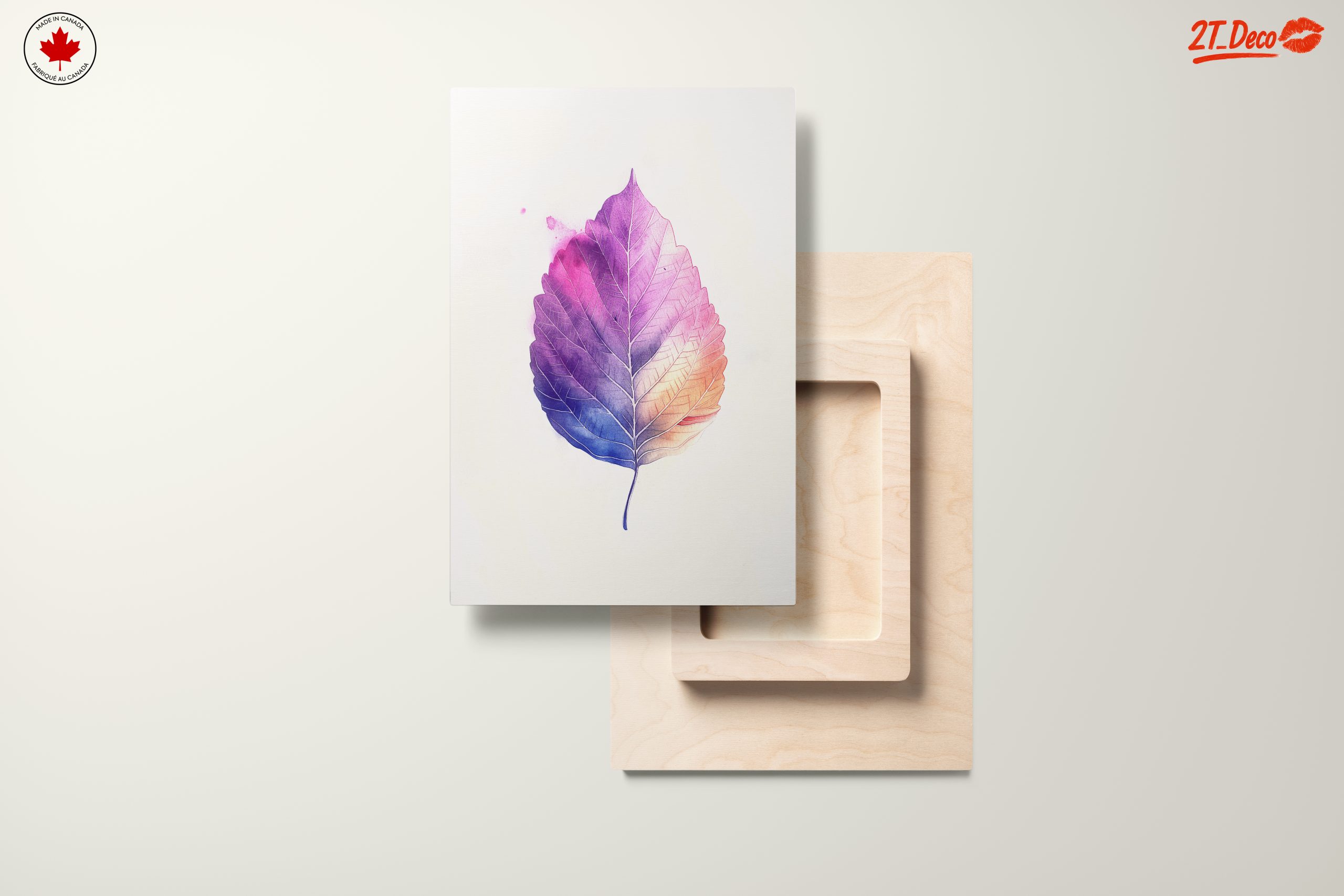 Abstract Botanical Leaf Artwork - Image 11