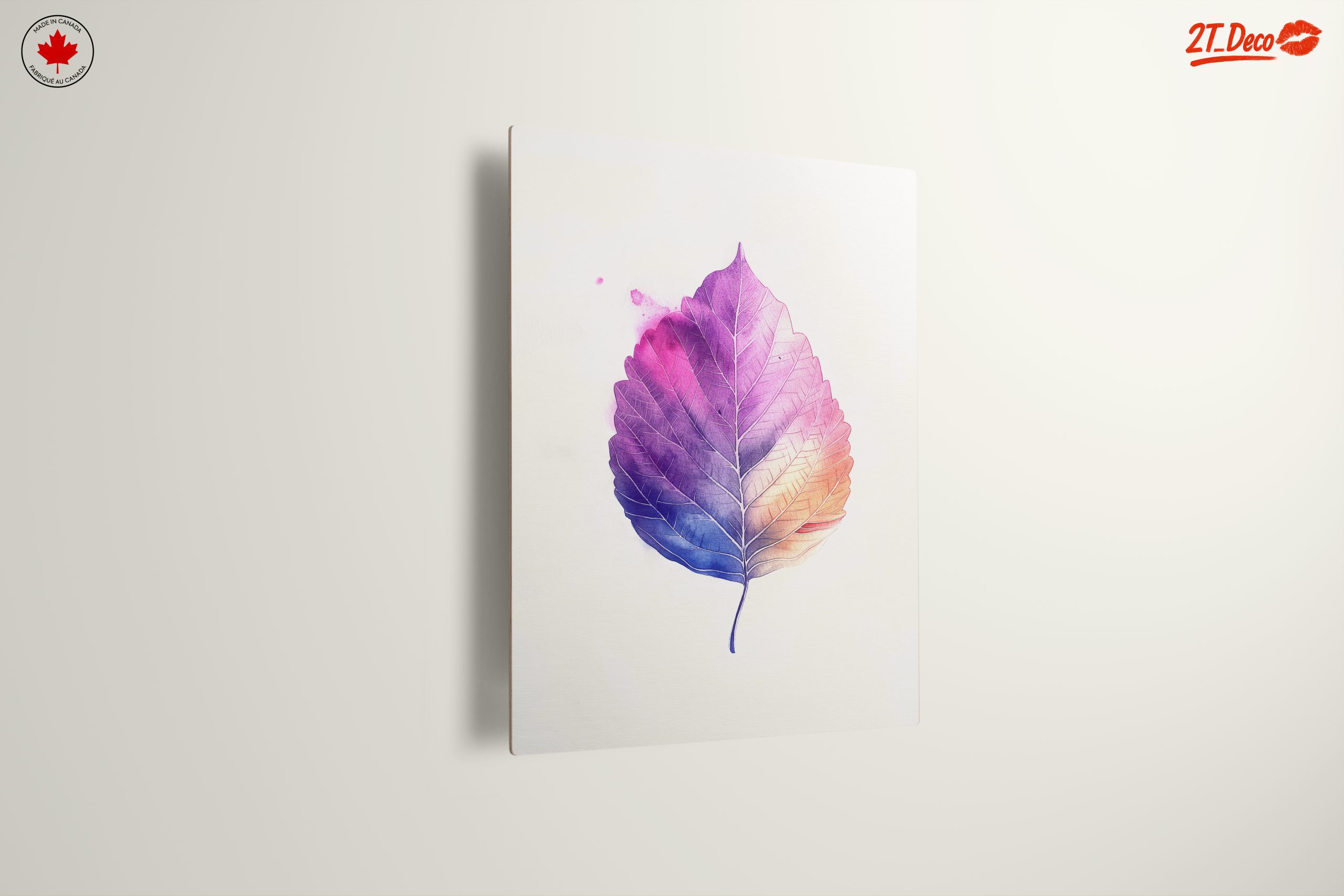 Abstract Botanical Leaf Artwork - Image 13