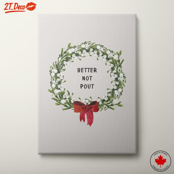 Decorative Christmas Wreath Artwork