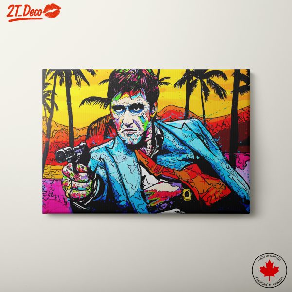 Vibrant Character Artwork Depicting Iconic Figures