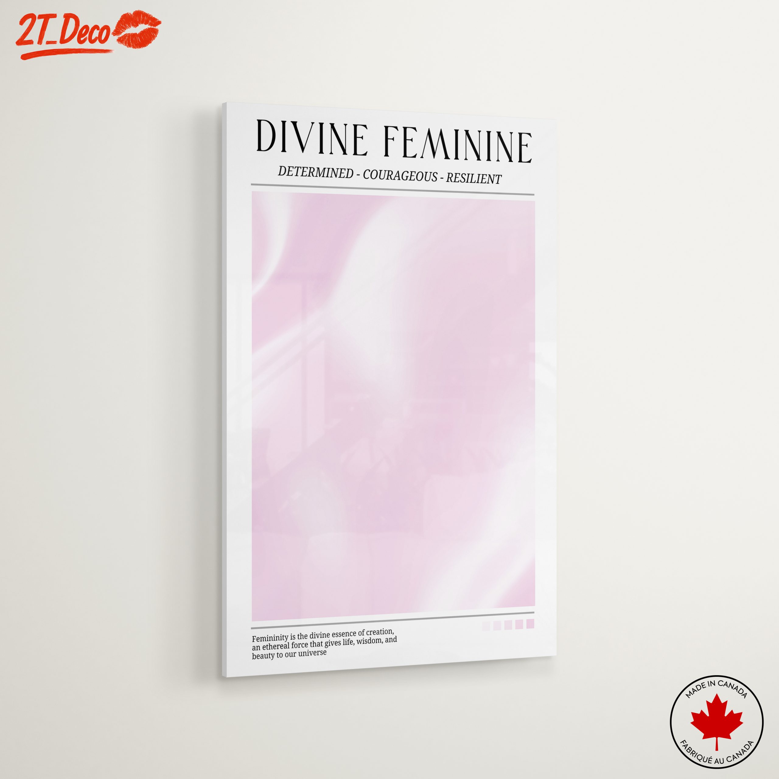 Feminine Essence Design with Inspirational Quote - Image 6