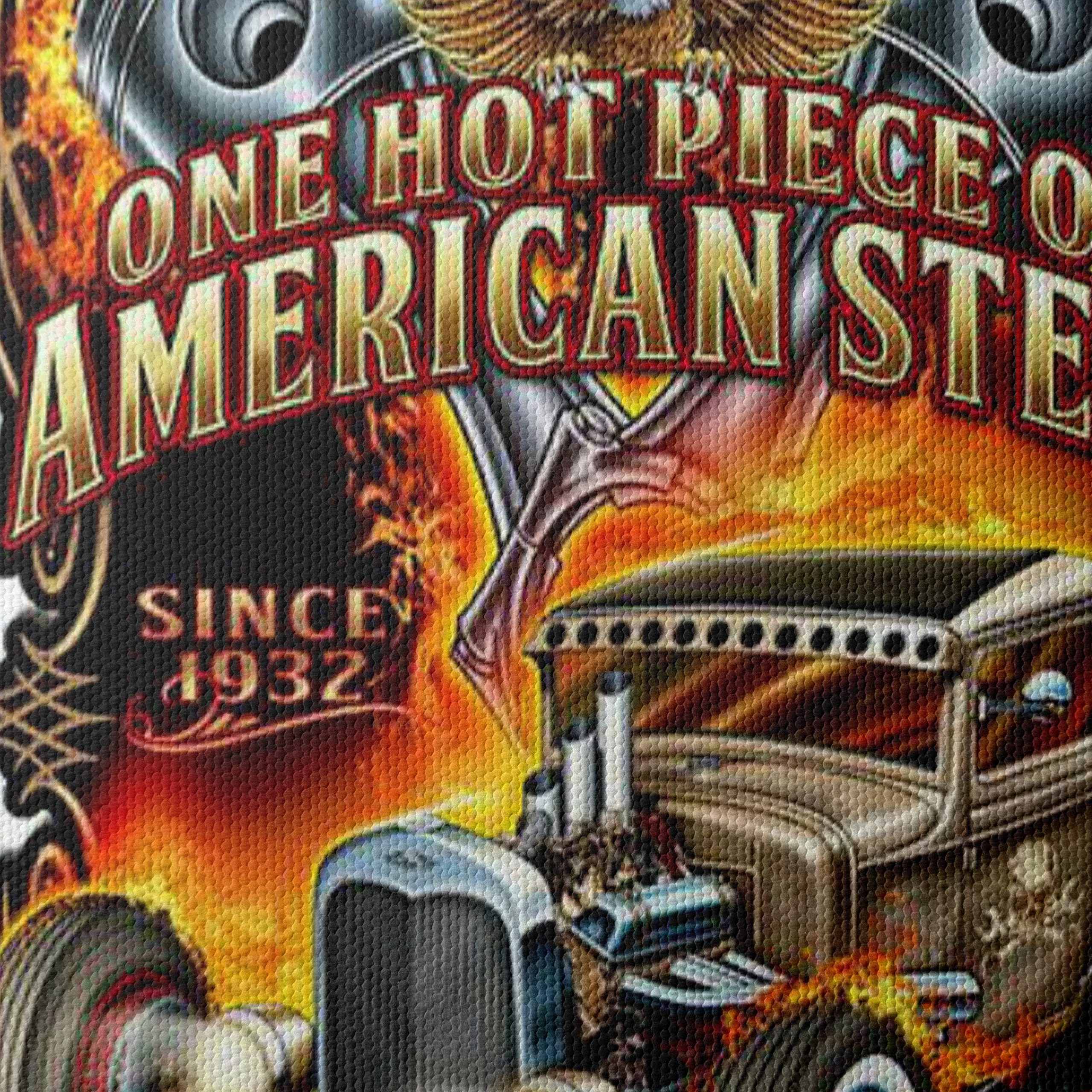 One Hot Piece of American Steel Retro Car Art - Image 4