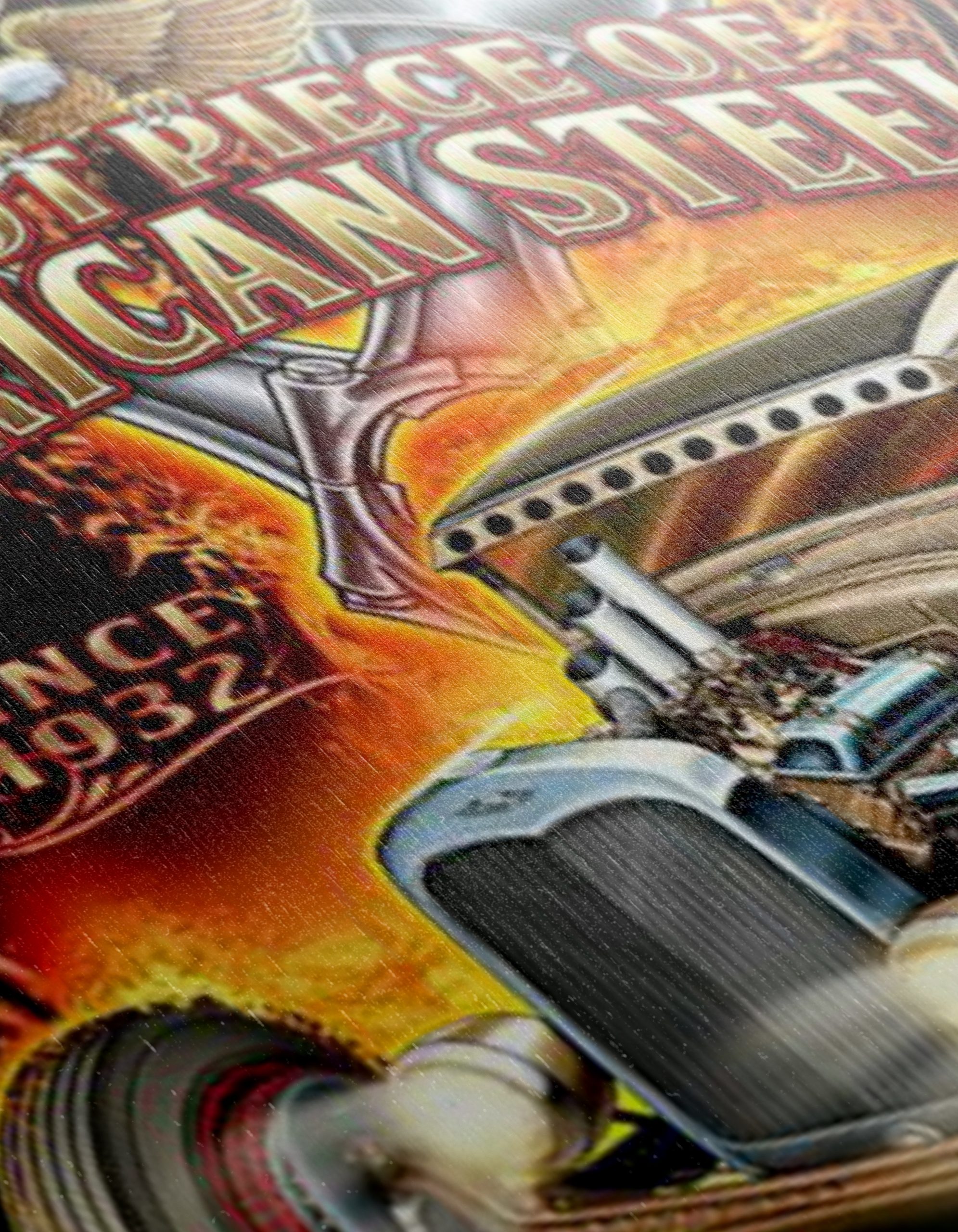 One Hot Piece of American Steel Retro Car Art - Image 12