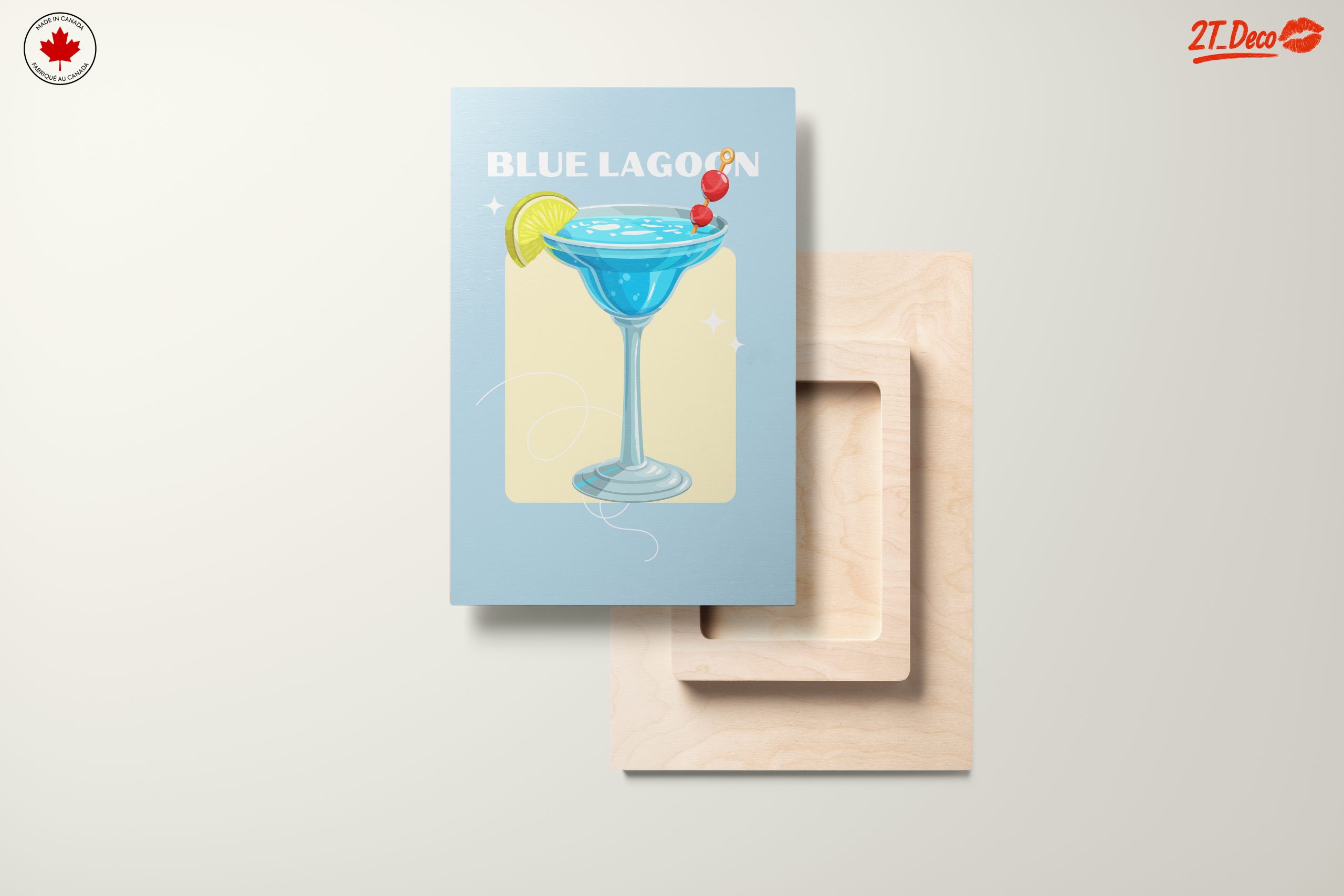 Blue Lagoon Cocktail Artwork - Image 11