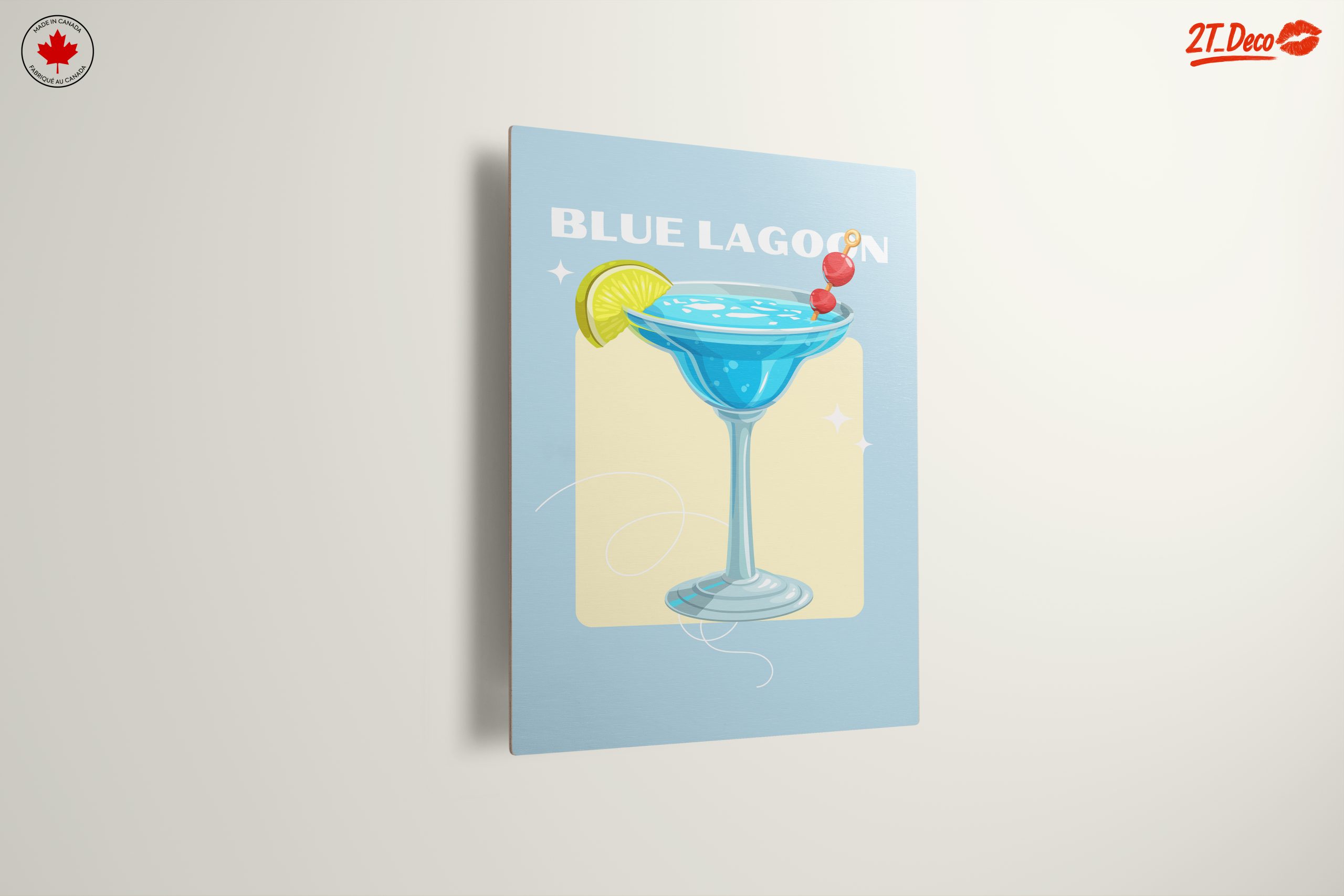 Blue Lagoon Cocktail Artwork - Image 13
