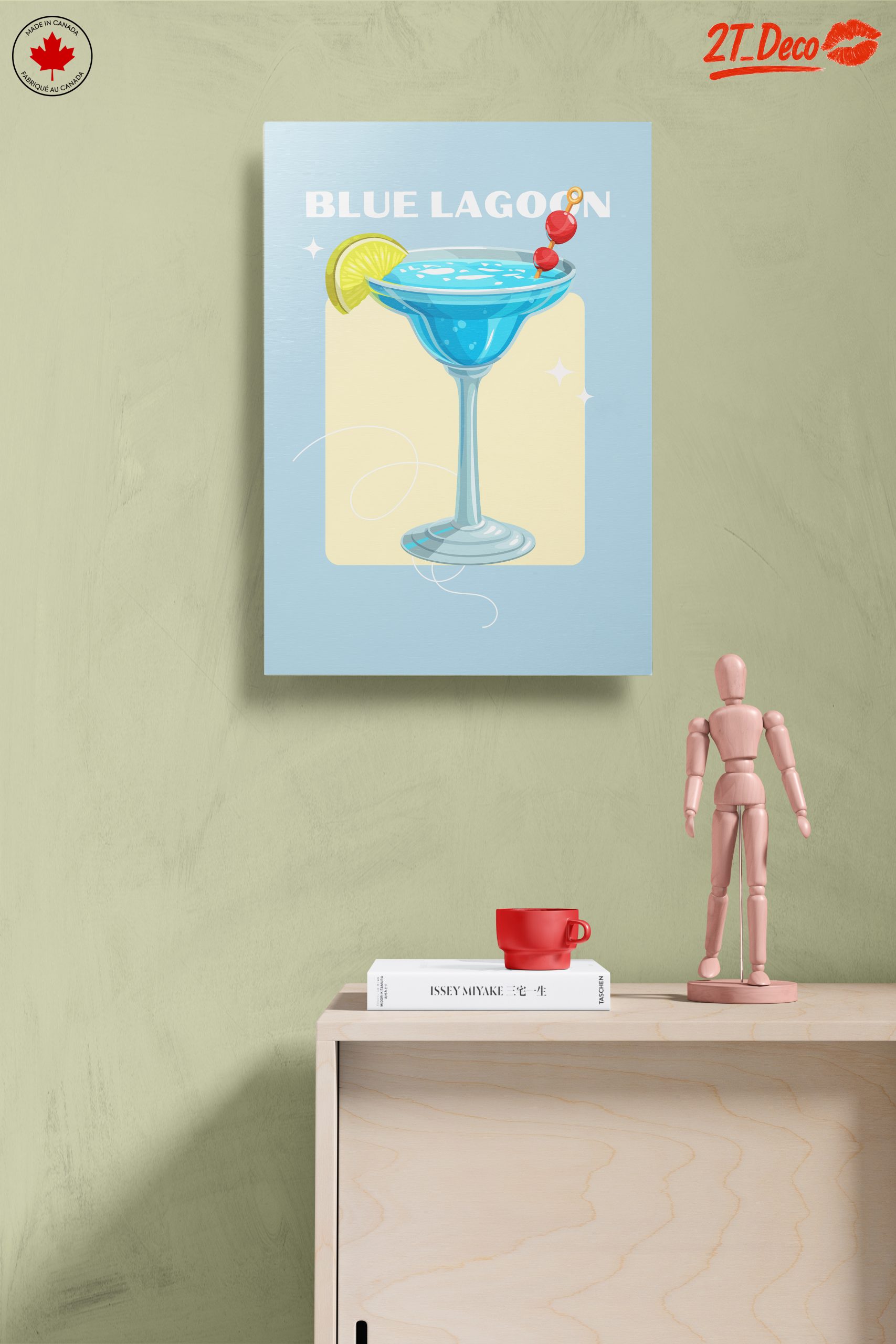 Blue Lagoon Cocktail Artwork - Image 14