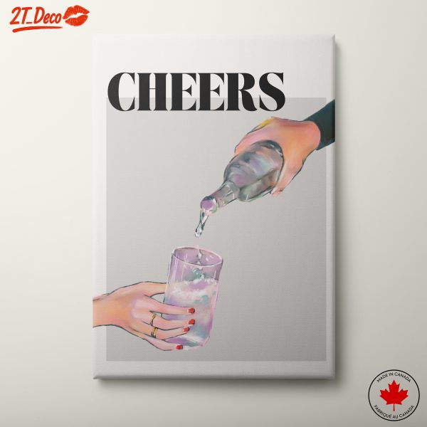Cheers Cocktail Pouring Art