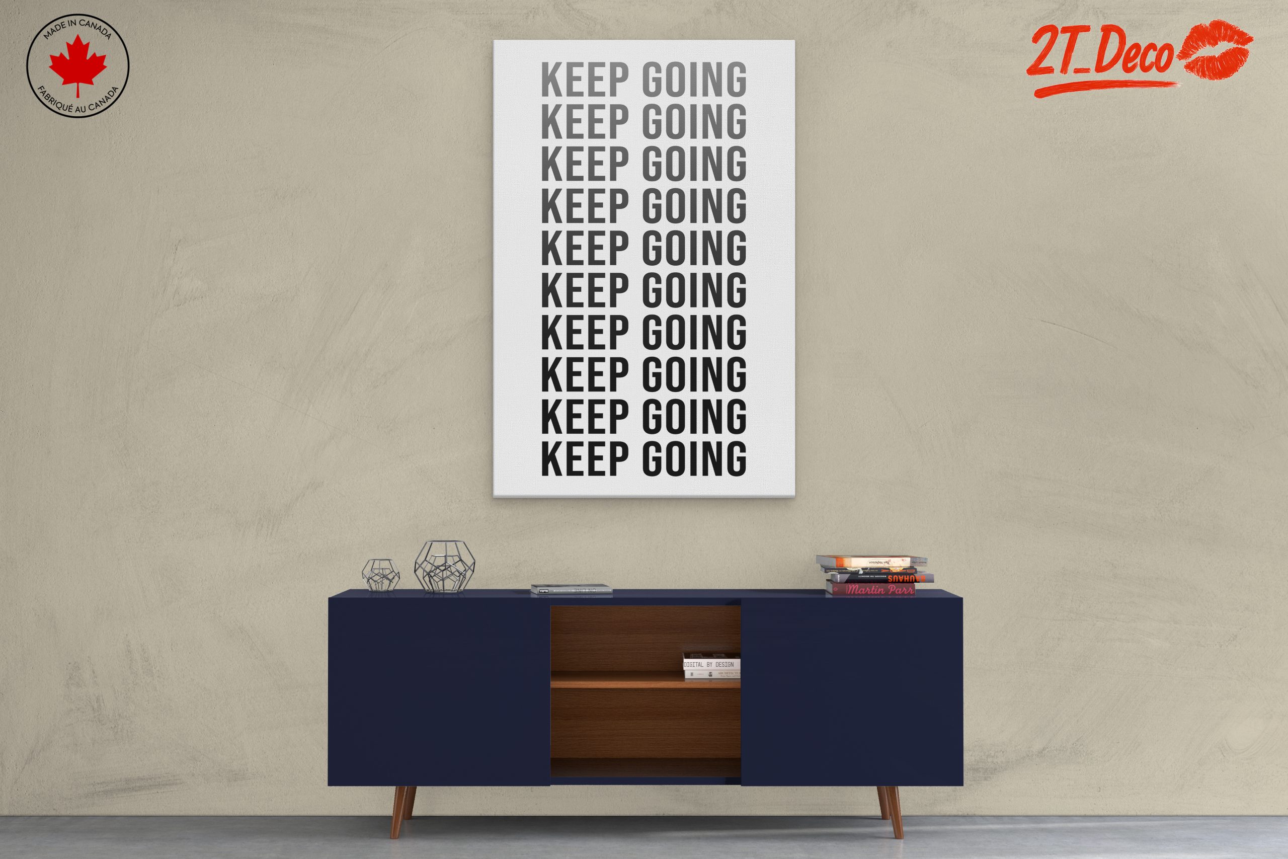 Keep Going Motivational Wall Art - Image 3