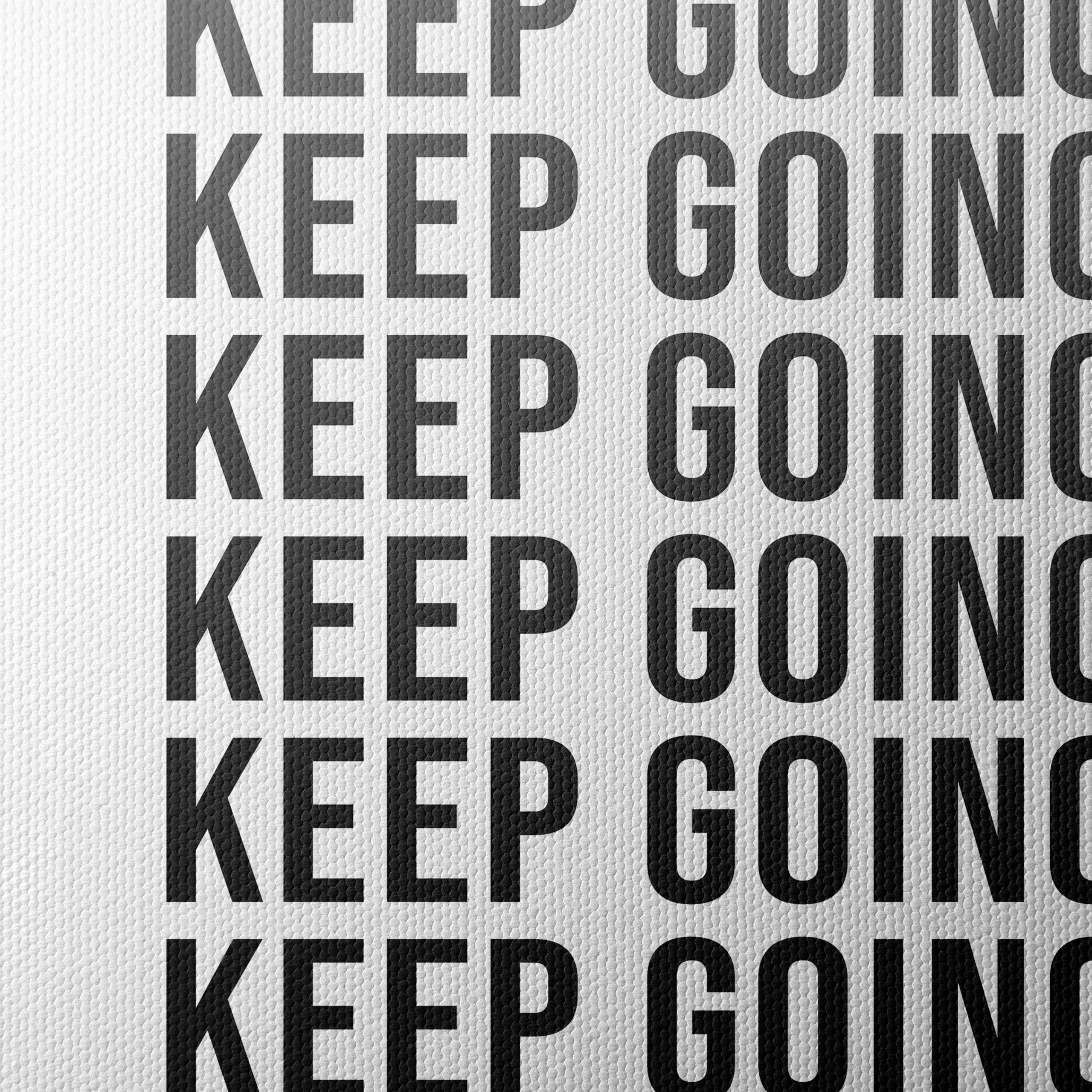 Keep Going Motivational Wall Art - Image 4