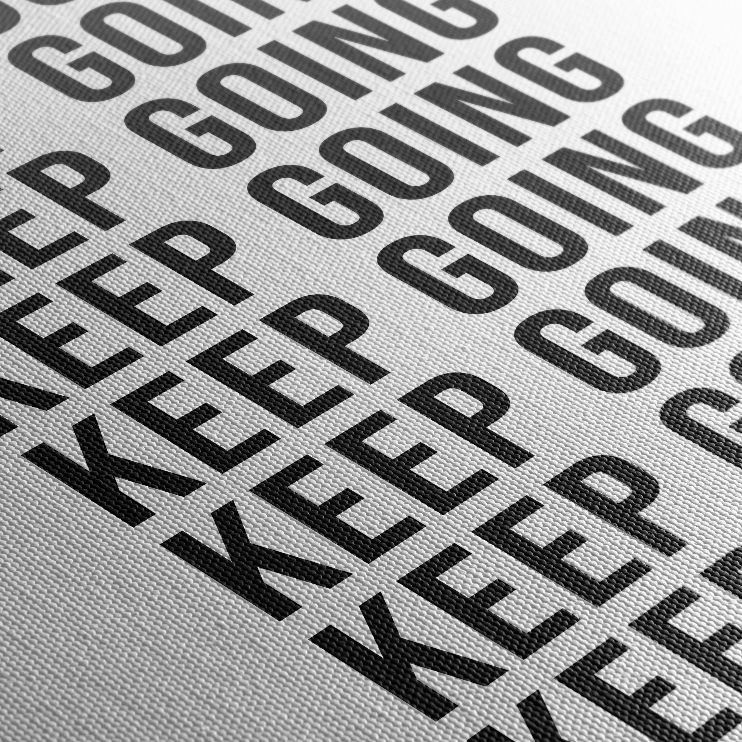 Keep Going Motivational Wall Art - Image 5