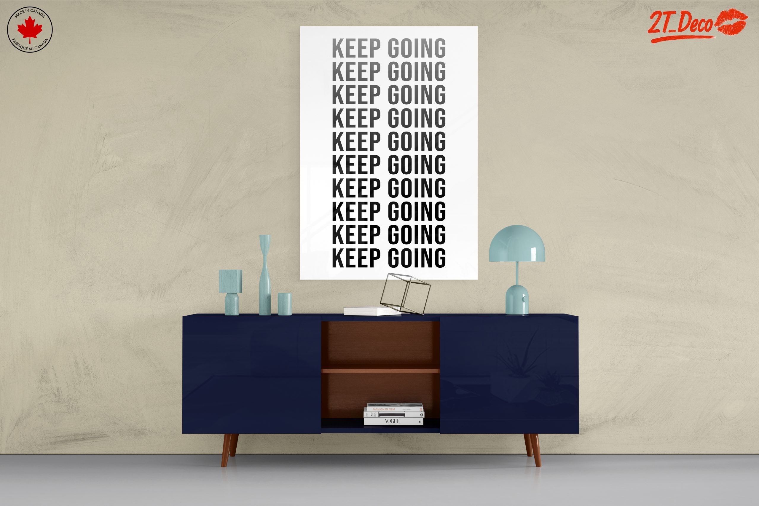 Keep Going Motivational Wall Art - Image 8